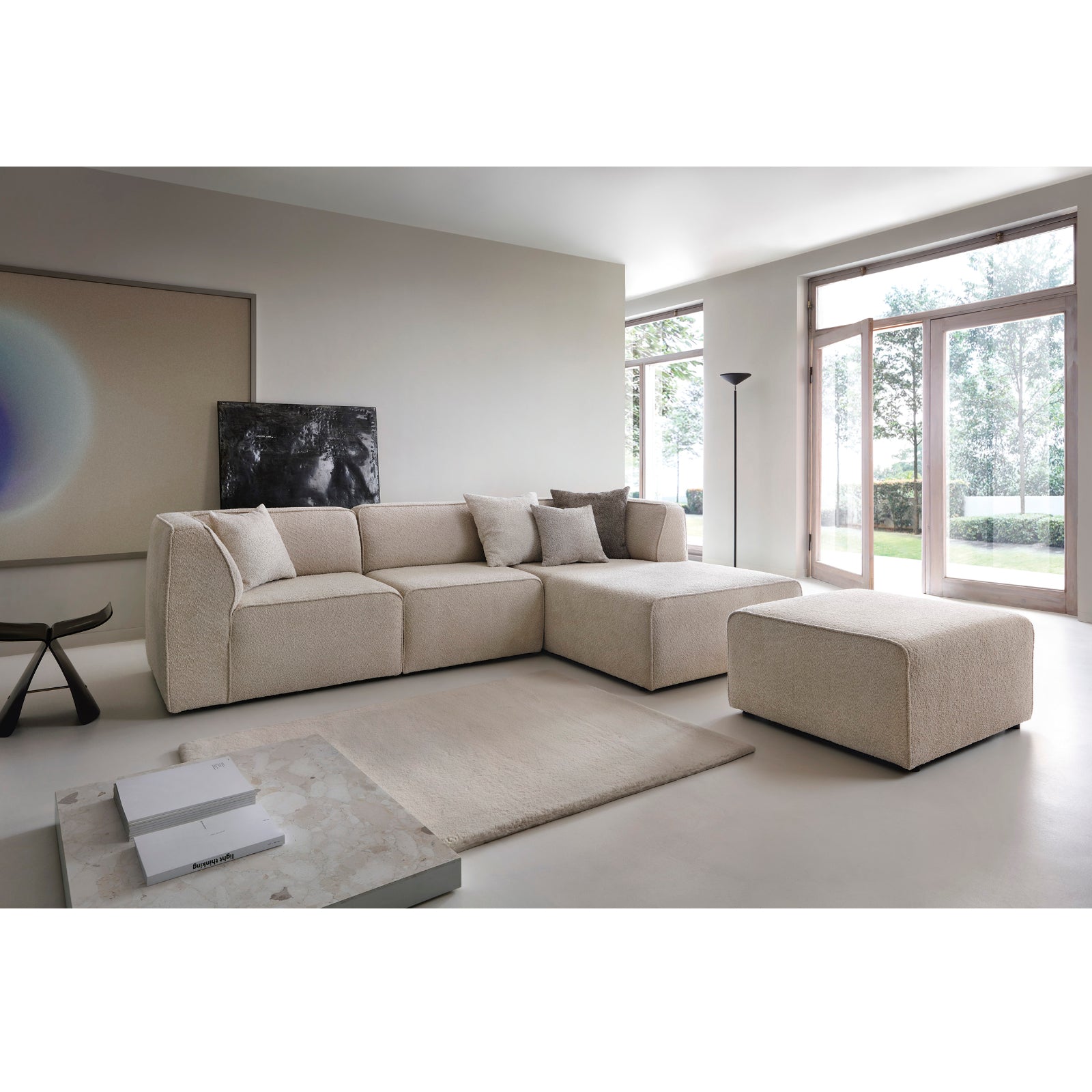 Modularno pohištvo Hugg, Material: Izbira materialov