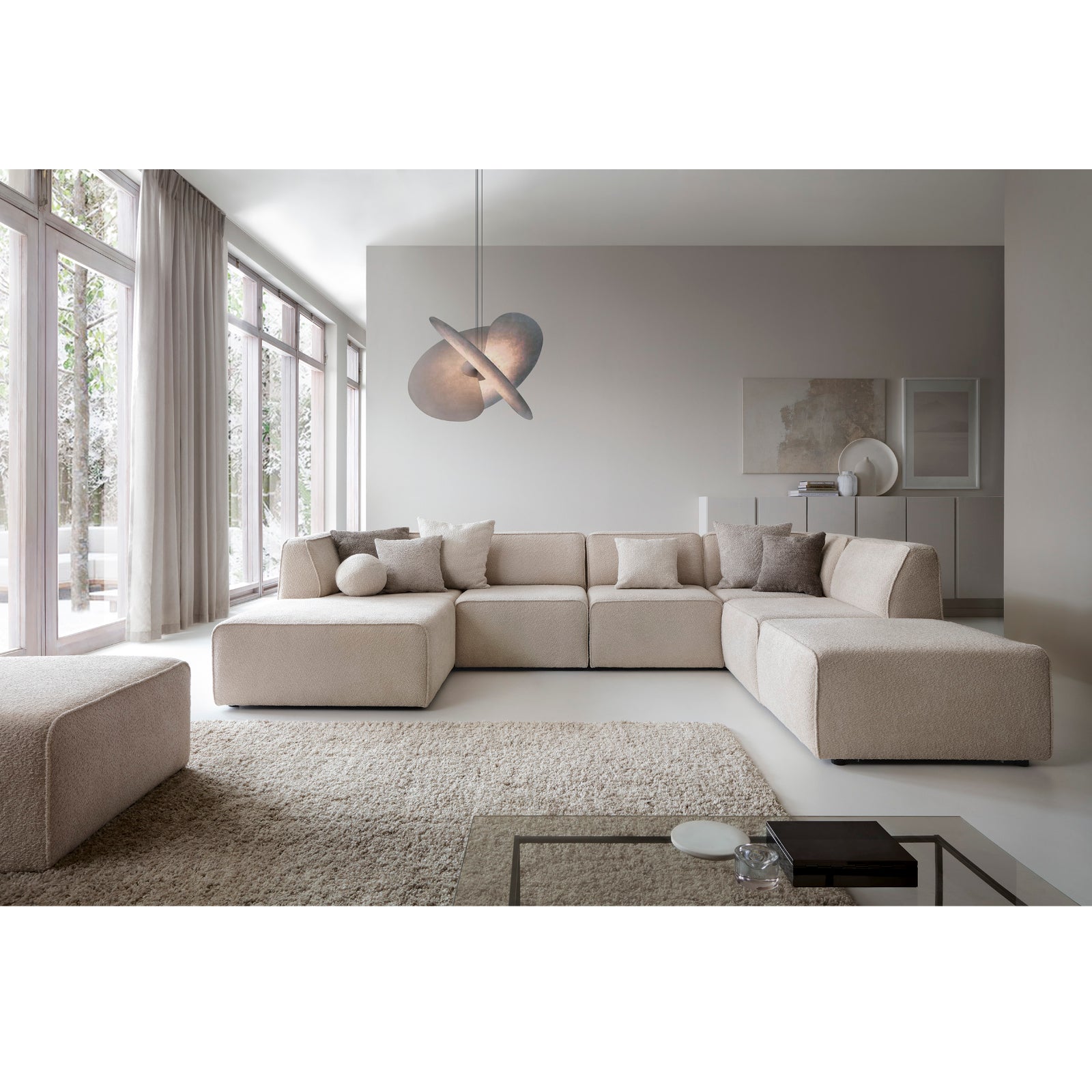 Modularno pohištvo Hugg, Material: Izbira materialov