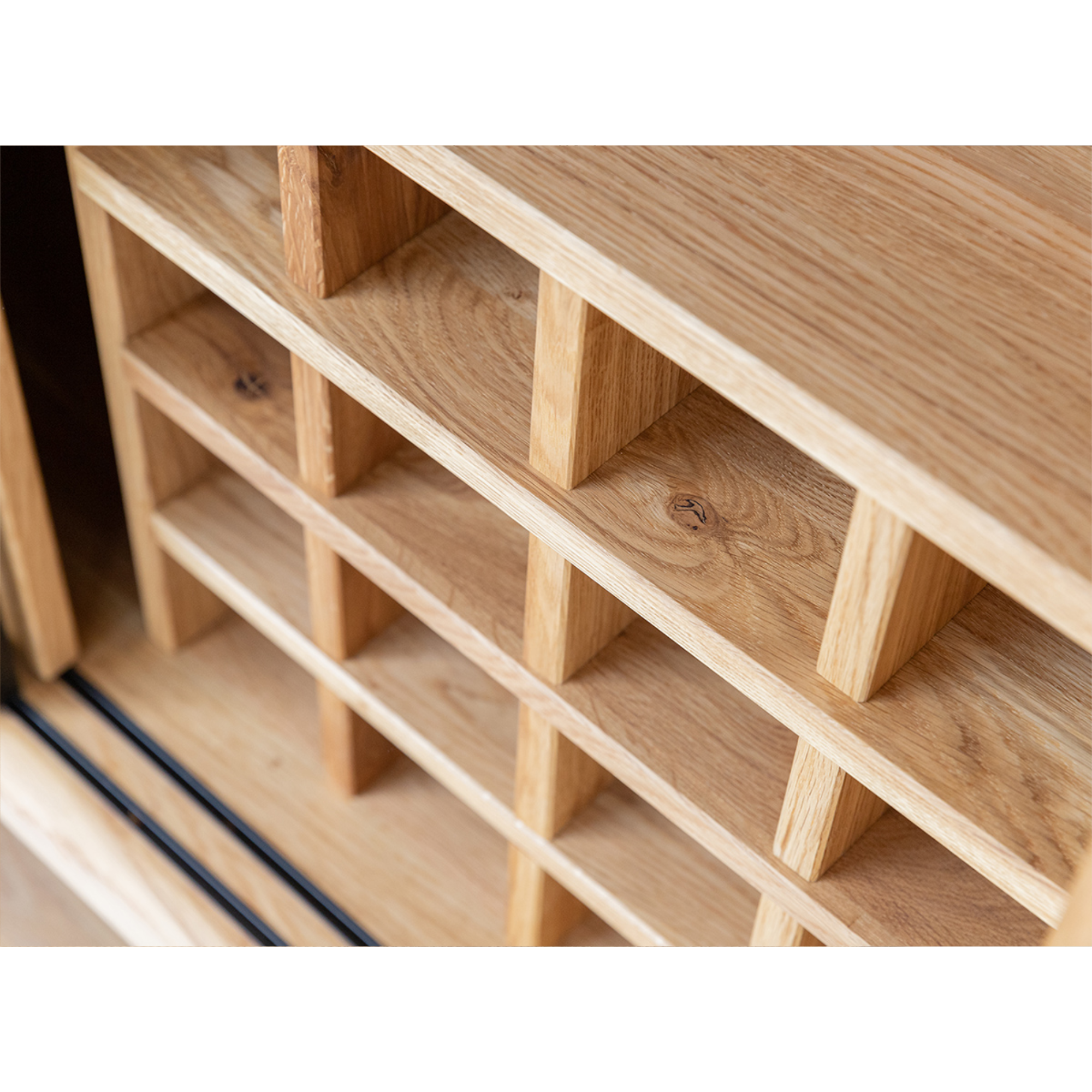 Komoda Modern Loft 101x45 cm, Material: Masivni hrast