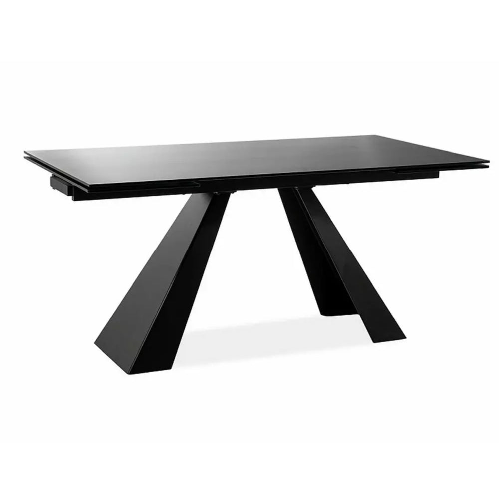 Jedilna miza Salvadore, Material: Kaljeno steklo