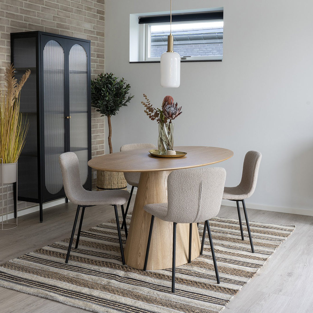 Fiksna miza Bolton, 90x160x75cm, Material: Jesen