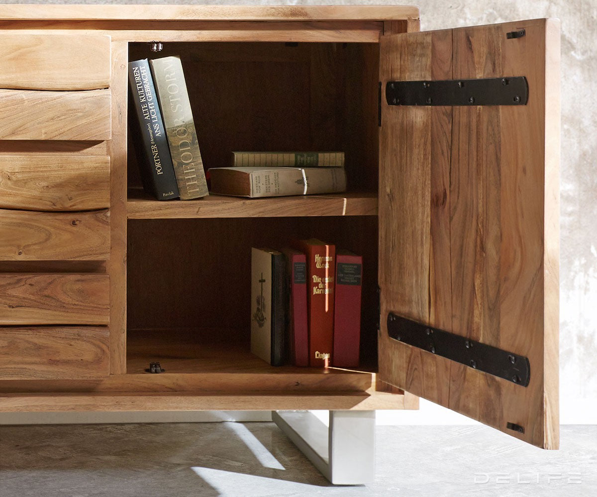 Komoda Live Edge, 147x45cm, Material: Akacija