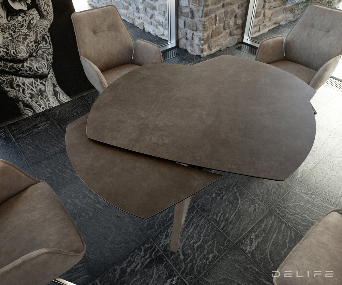 Raztegljiva miza Carlow 130/200x90cm, Material: Keramika