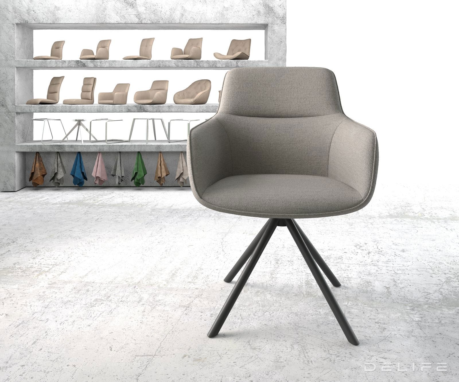 Jedilni stol Pejo, Material: Plosko tkanje