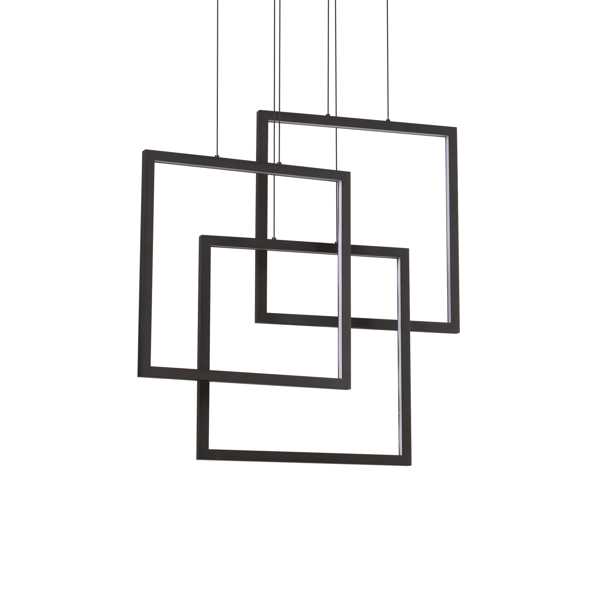 Viseča svetila FRAME SP QUADRATO NERO