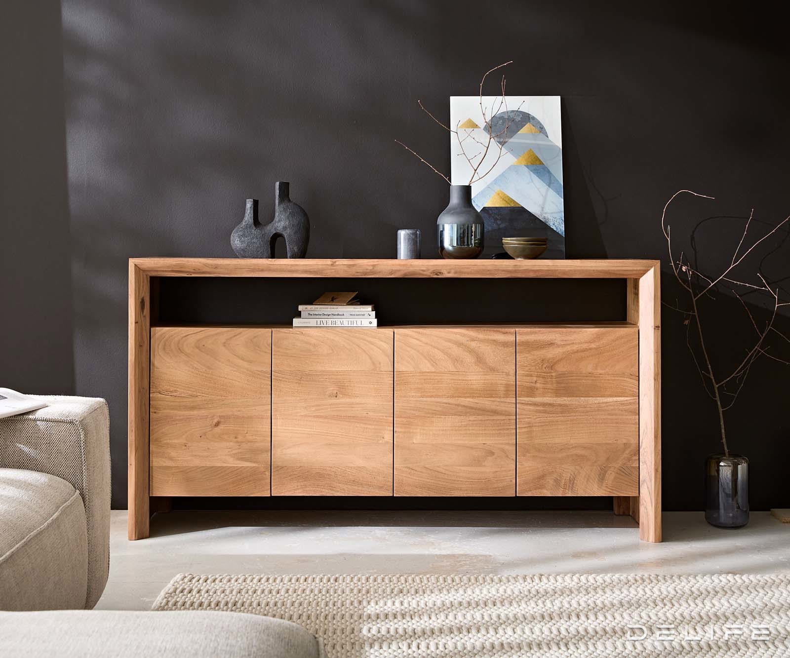 Predalnik Assuan 173x46cm, Material: Akacija