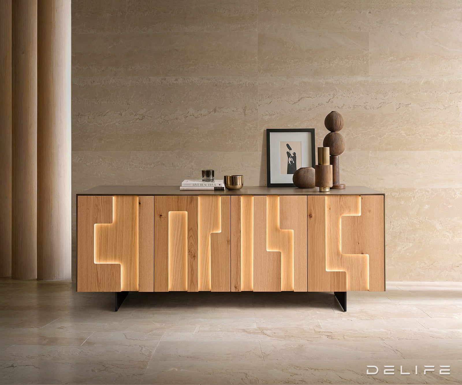 Predalnik Taka 200x50cm, Material: MDF