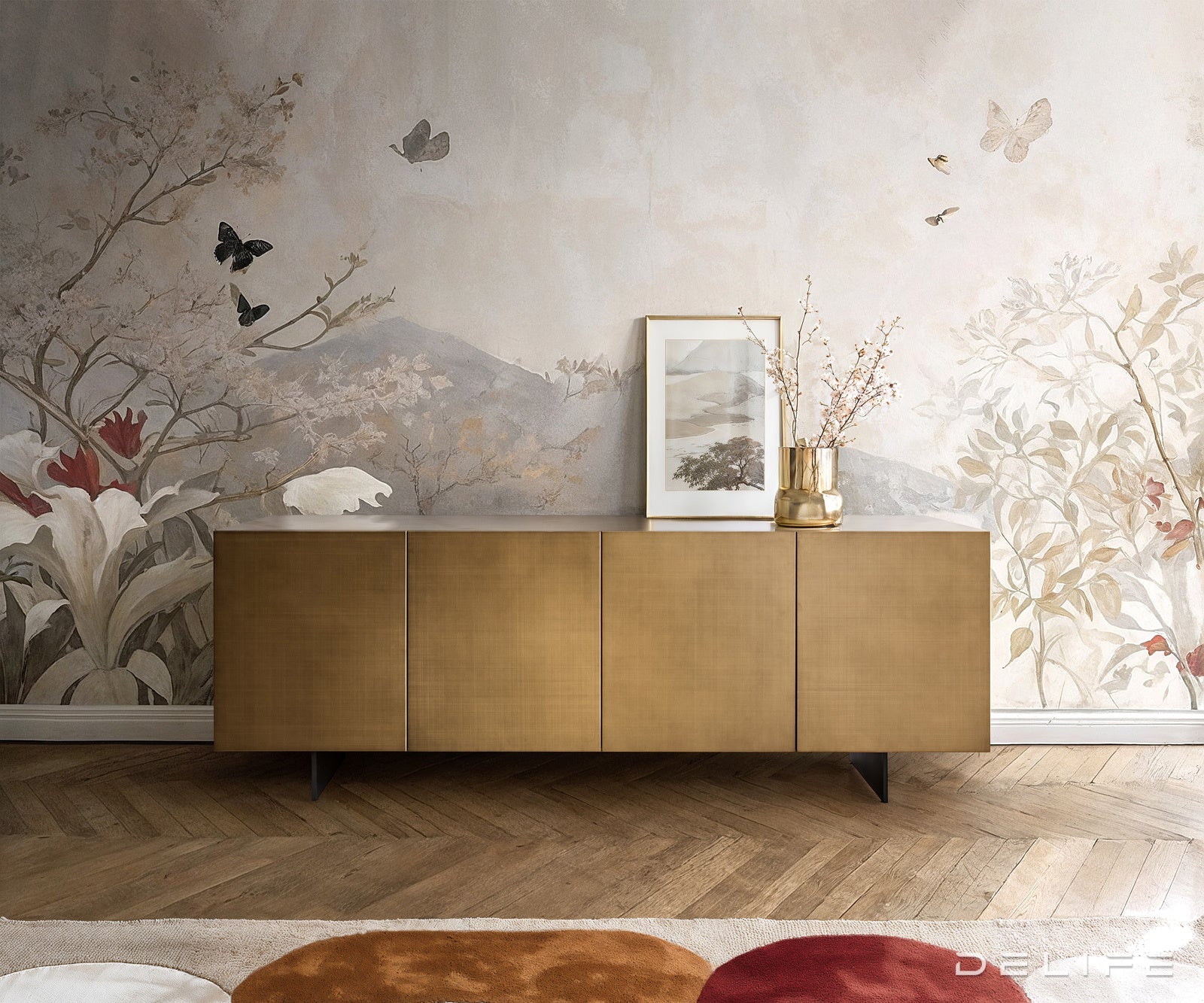 Predalnik Aira 220x50cm, Material: MDF