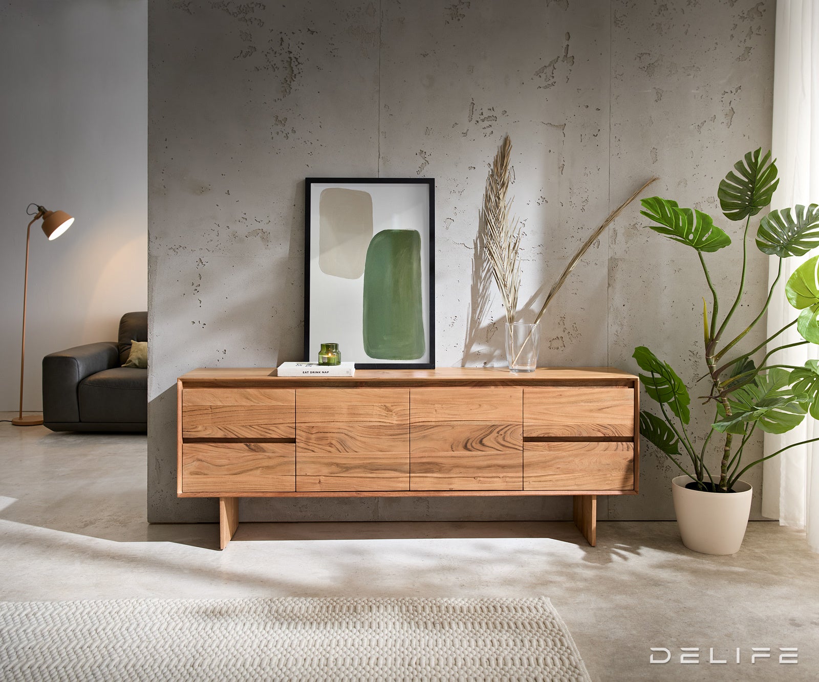 Predalnik Elandor 175x35cm, Material: Akacija