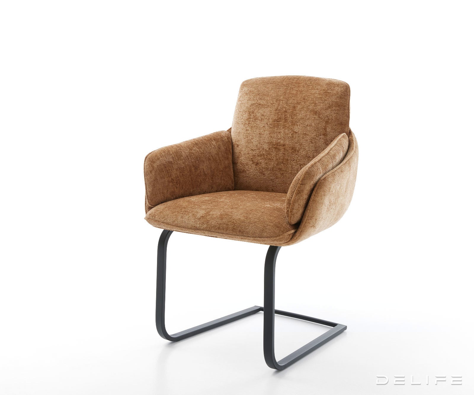 Jedilni stol Luan, material: šenil