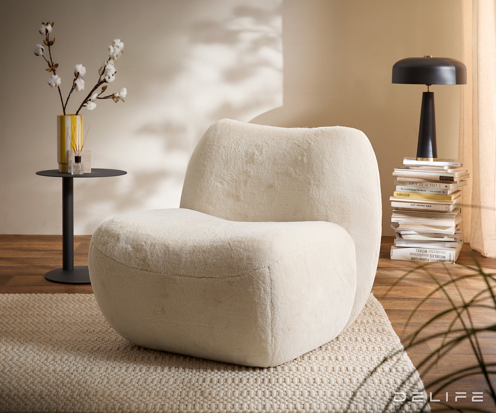 Fotelja Zena 75x84cm, Material: Mikrofibra