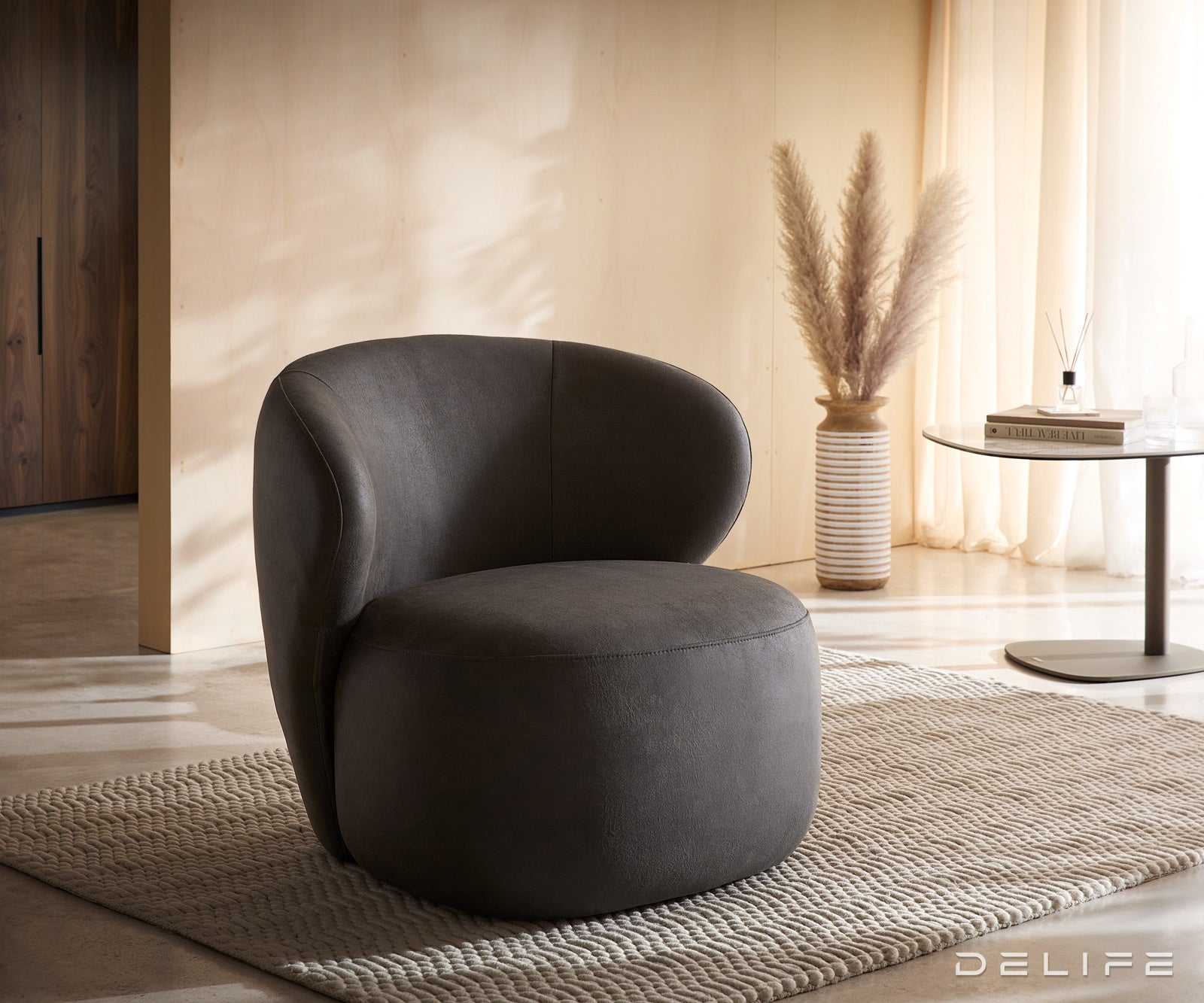 Fotelja Pulo, 79x78cm, Material: Mikrofibra