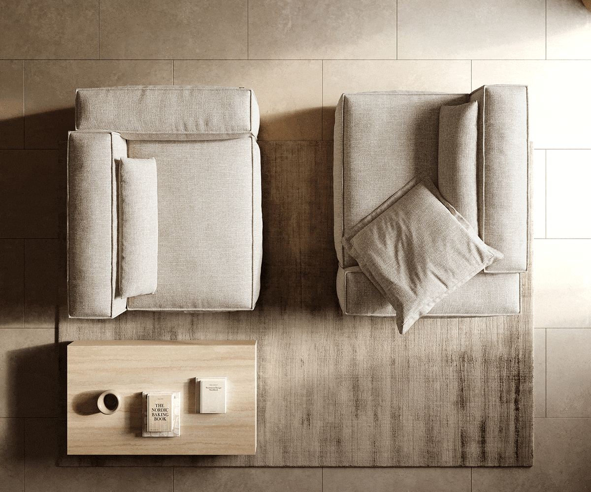 Modularni kavč Freestyle 280x110 cm, Material: Tkanina