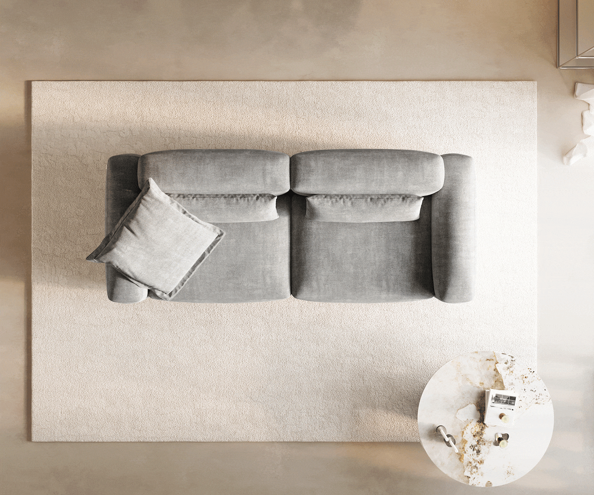 Modularna sedežna garnitura Freestyle 280x110cm, Material: Strukturirana tkanina