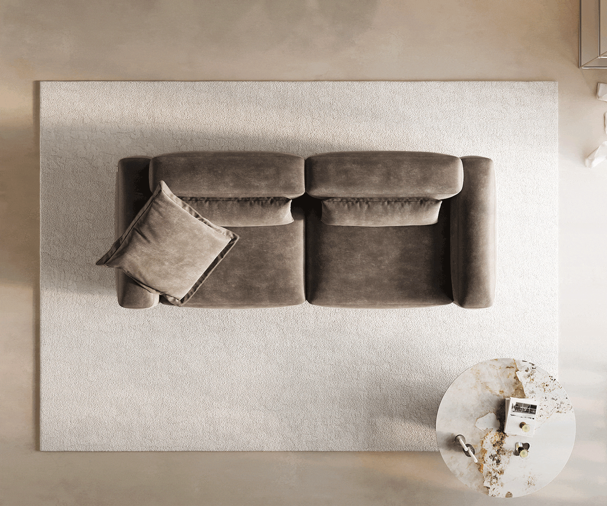 Modularni kavč Freestyle 280x110 cm, Material: Mikrofibra