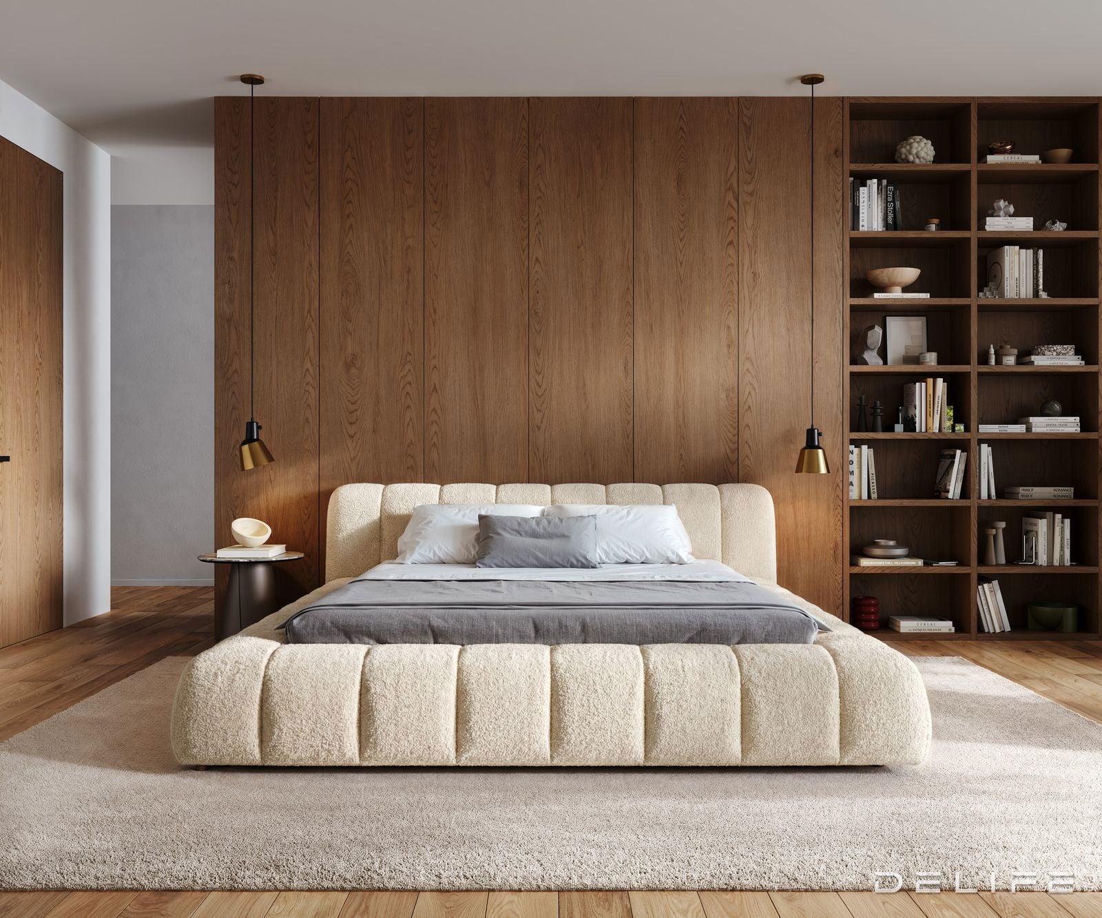 Okvir Kreveta Cutio 180x200cm, Materijal: Teddy tkanina