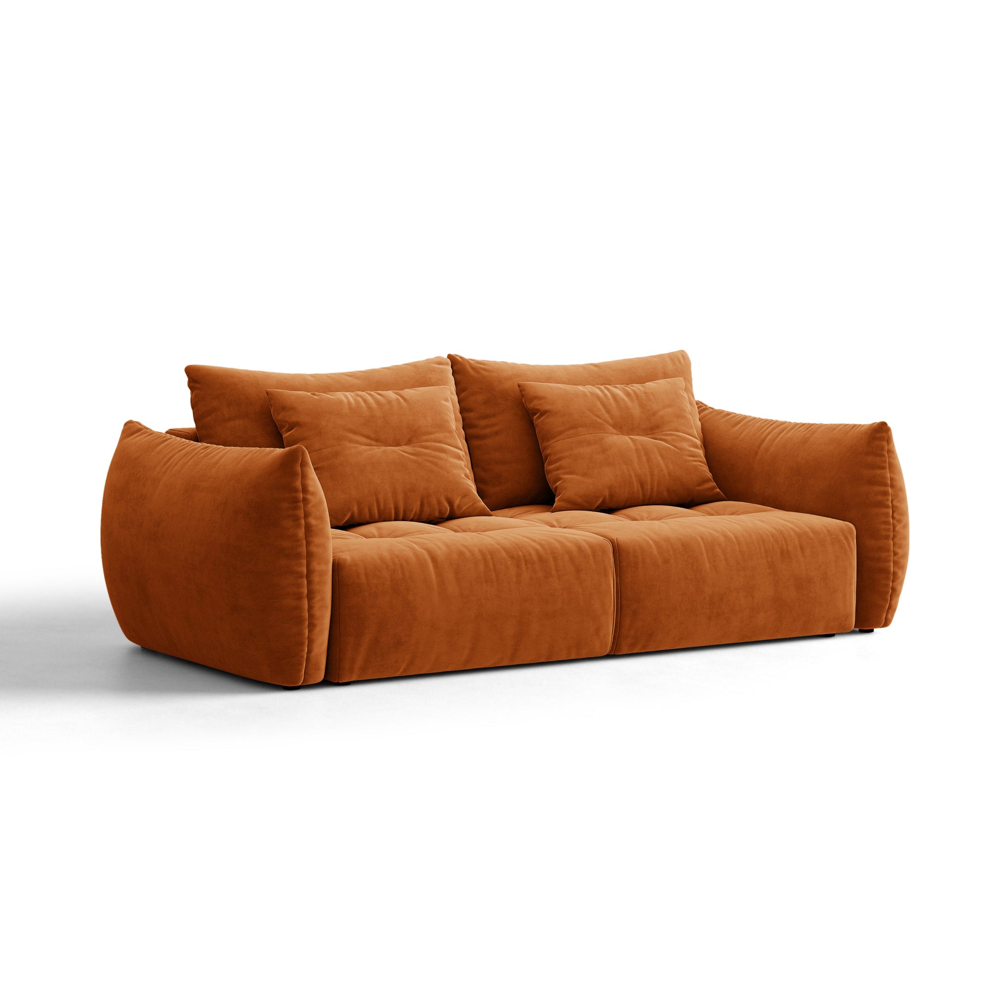 Kavč Bloom 250x108 cm, material: žamet