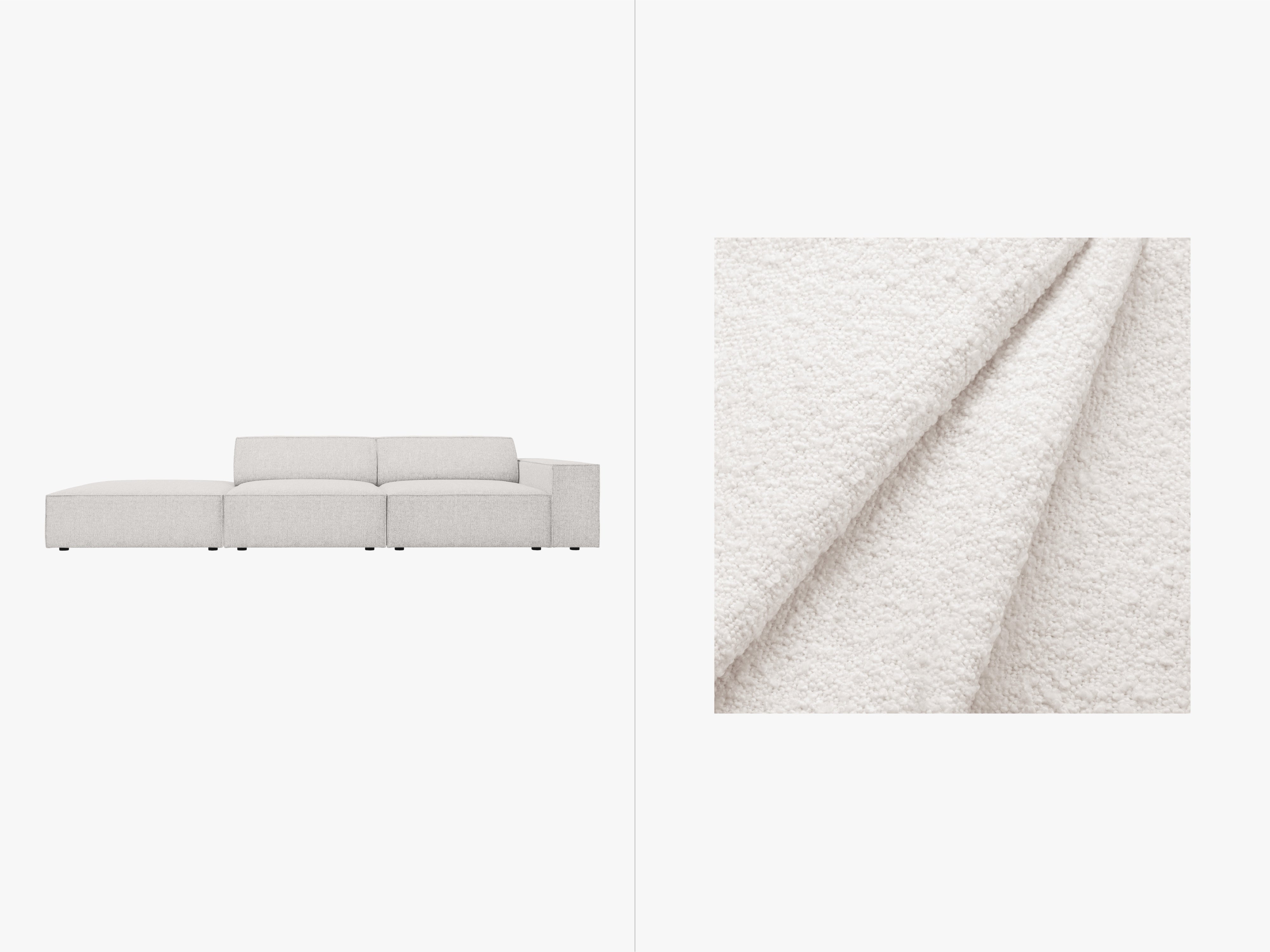 Sofa Jodie 262x99cm, Material: Bouclé