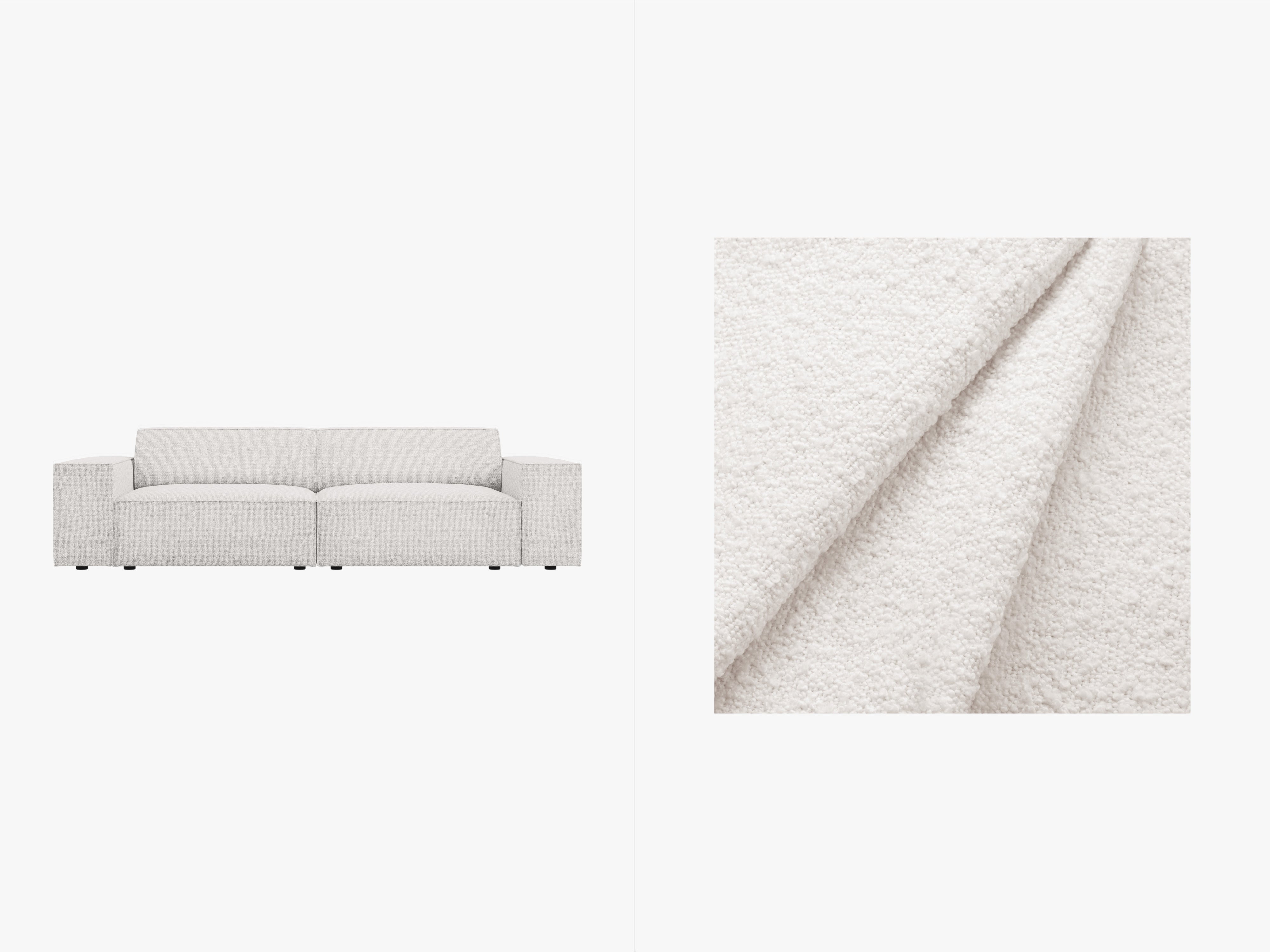 Sofa Jodie 204x99 cm, Material: Bouclé