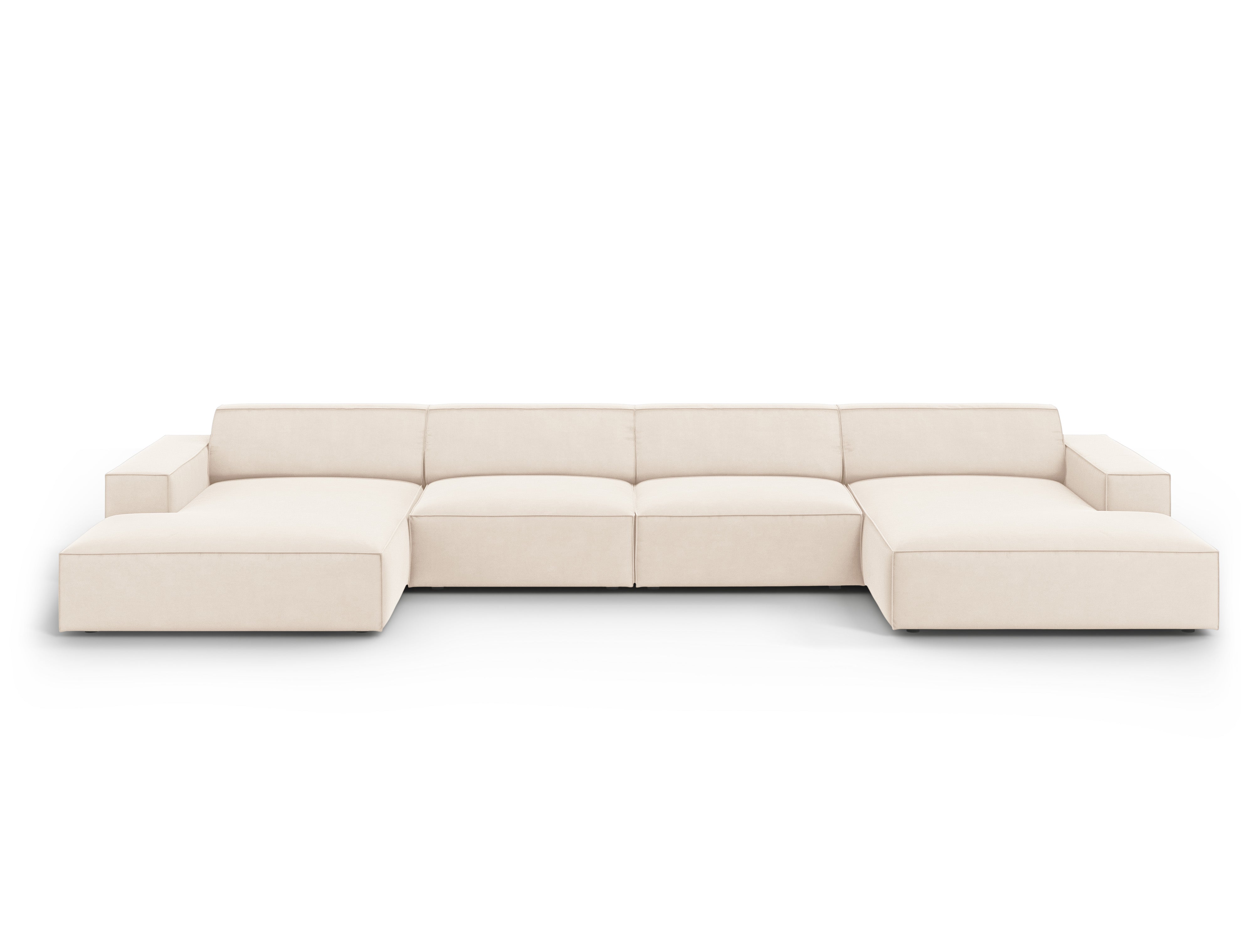 Kotna garnitura Jodie 364x162cm, Material: žamet