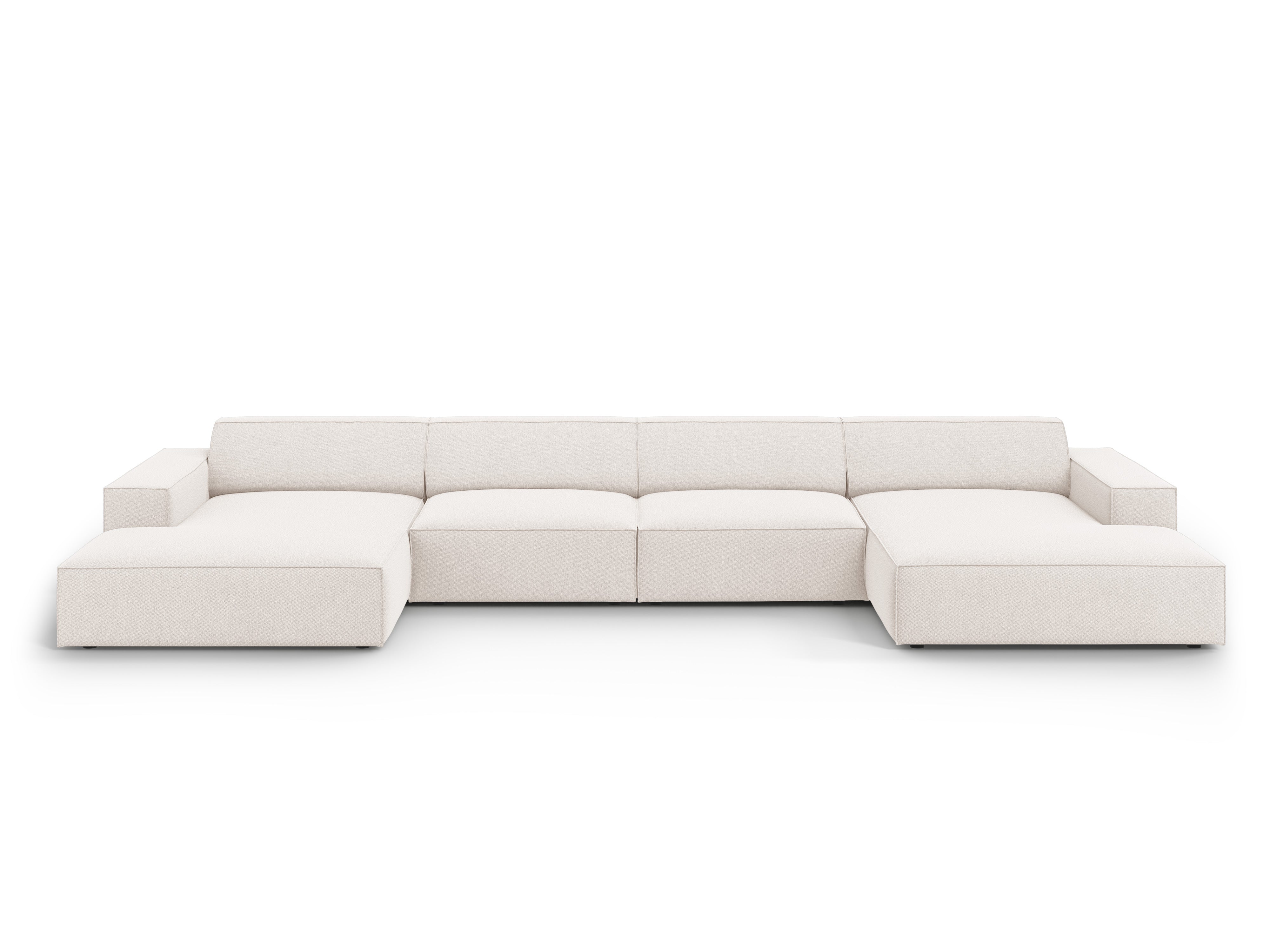 Kotna garnitura Jodie 364x162 cm, Material: strukturirana tkanina