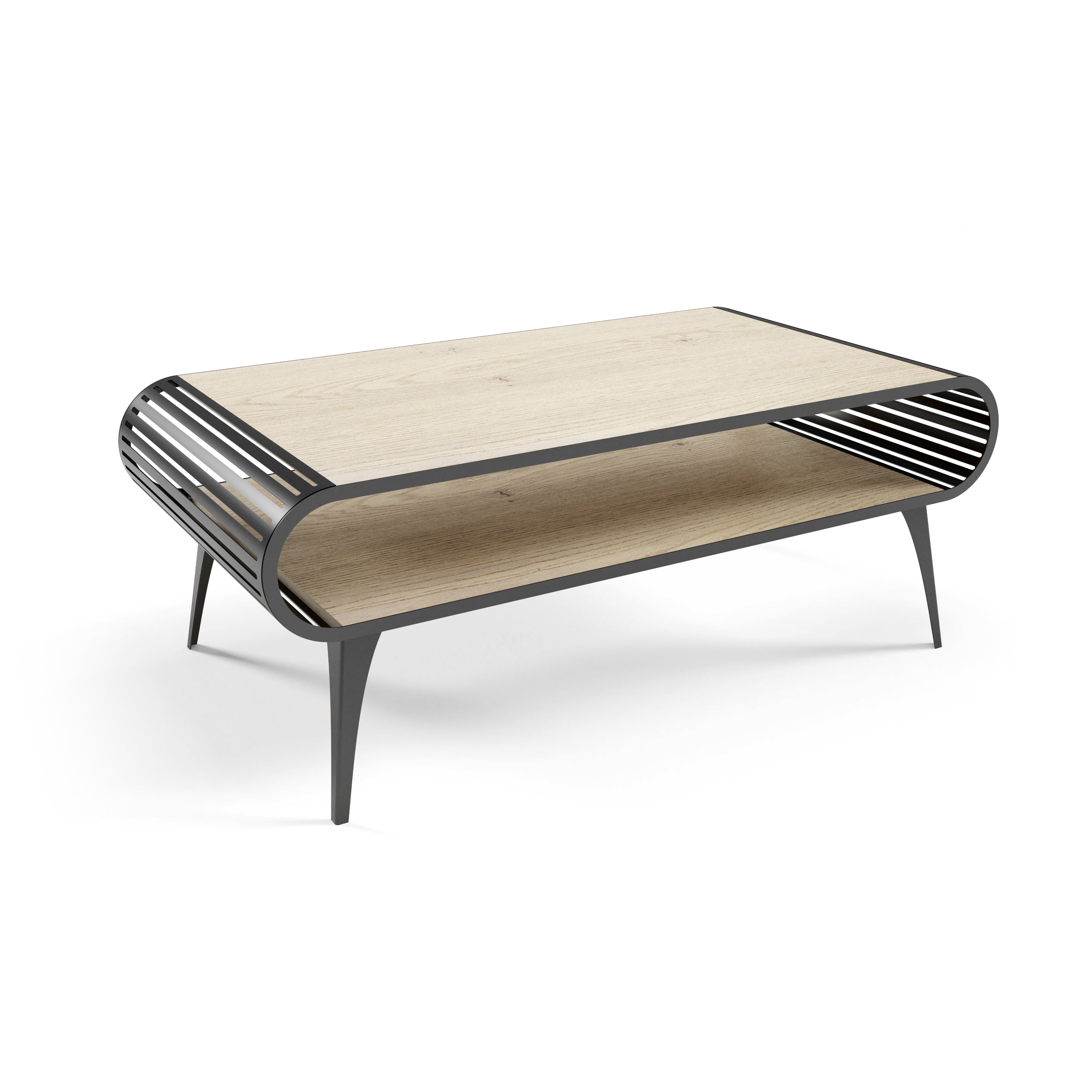 Klubska mizica Aristo 120x60cm, Material: Laminirana plošča