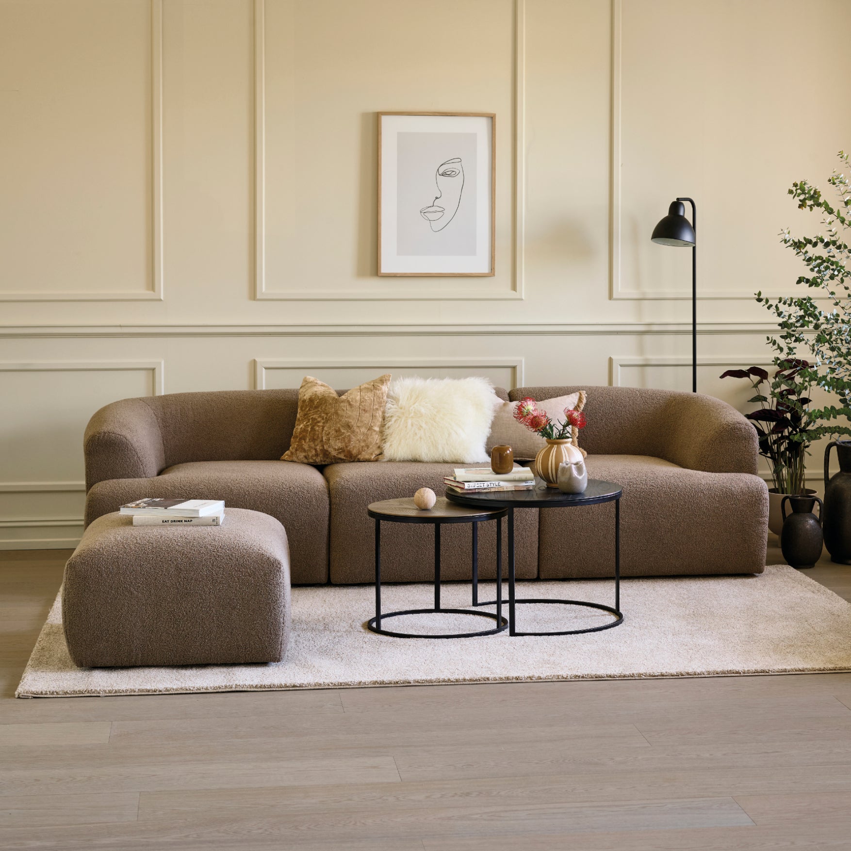 Modularni komplet Baloo, Material: Izbira materialov