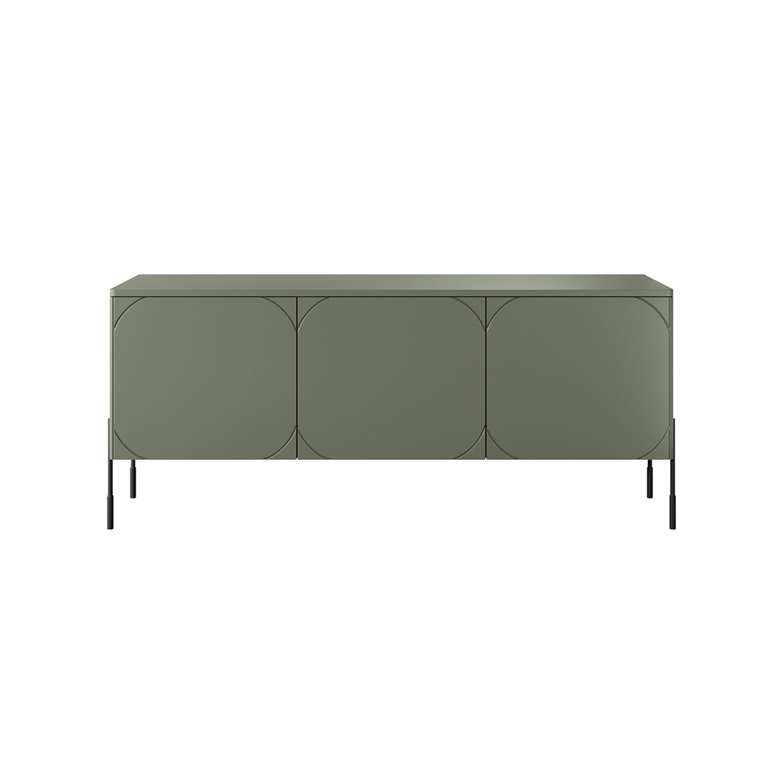 Sonatia komoda 150 cm, 3 vrata in 1 predal, Material: MDF