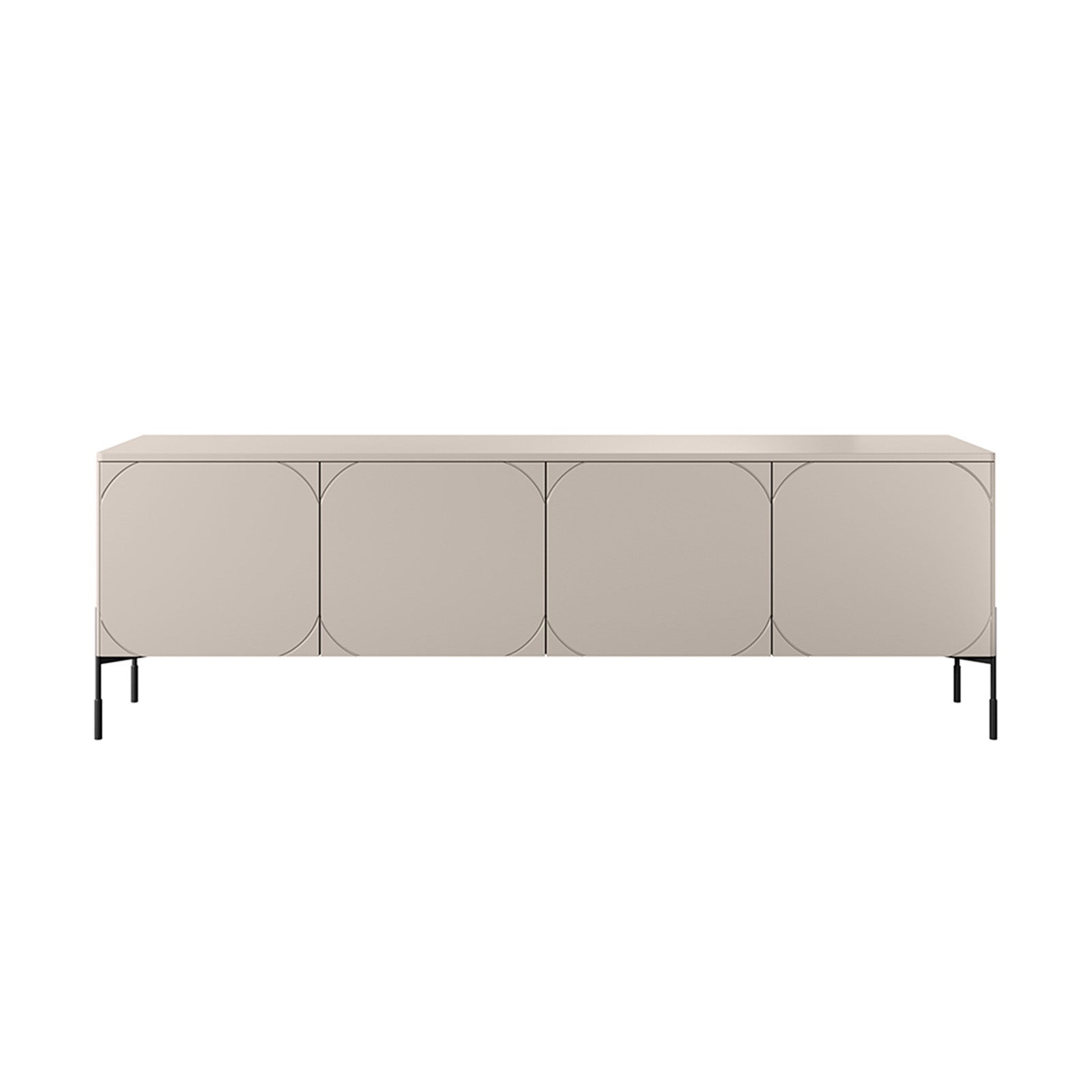 Sonatia komoda 200 cm, 4 vrata, Material: MDF
