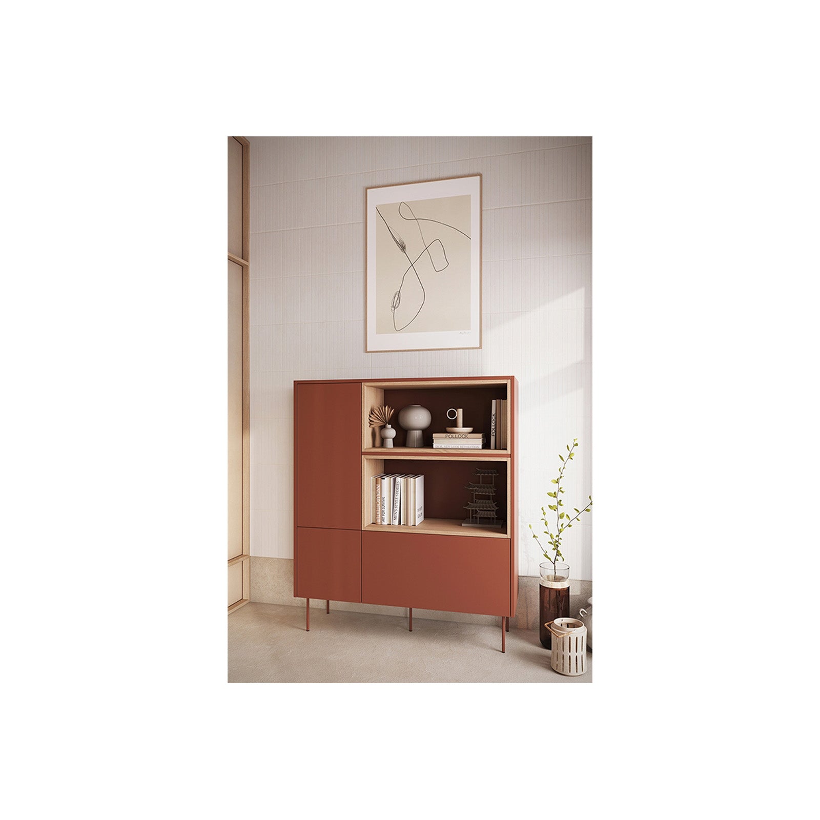 Visoka komoda Design, Material: MDF