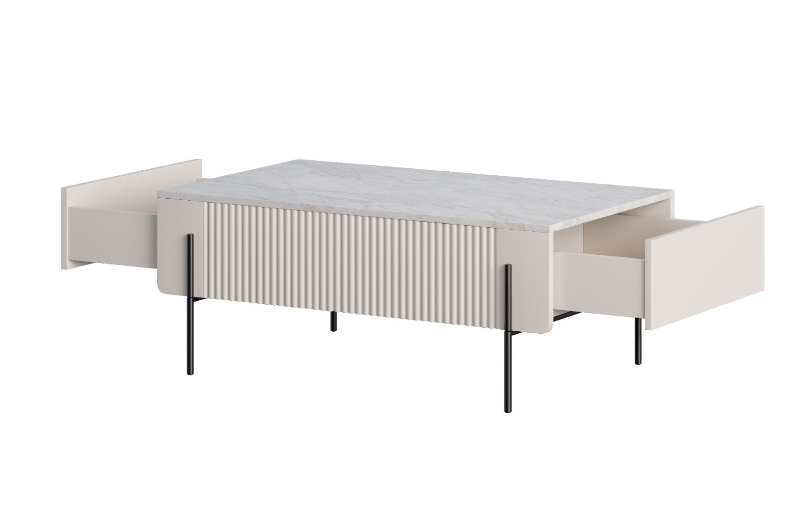Klub mizica Malmi 100cm, Material: MDF