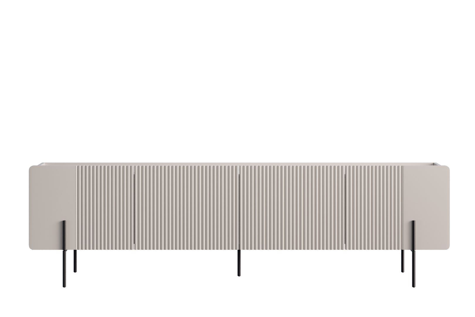 TV komoda Malmi 200cm, 2 vrata in 2 predala, material: MDF