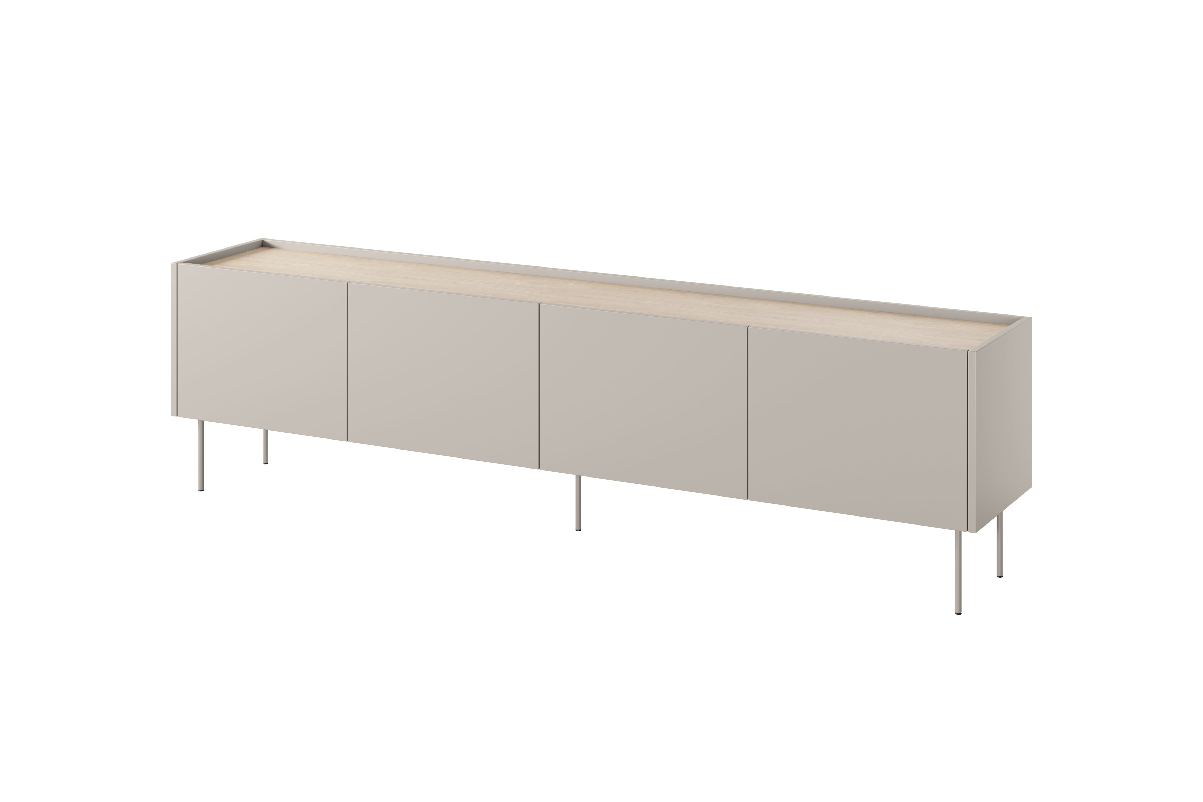 Predalnik Design 220 cm, 4 vrata, Material: MDF