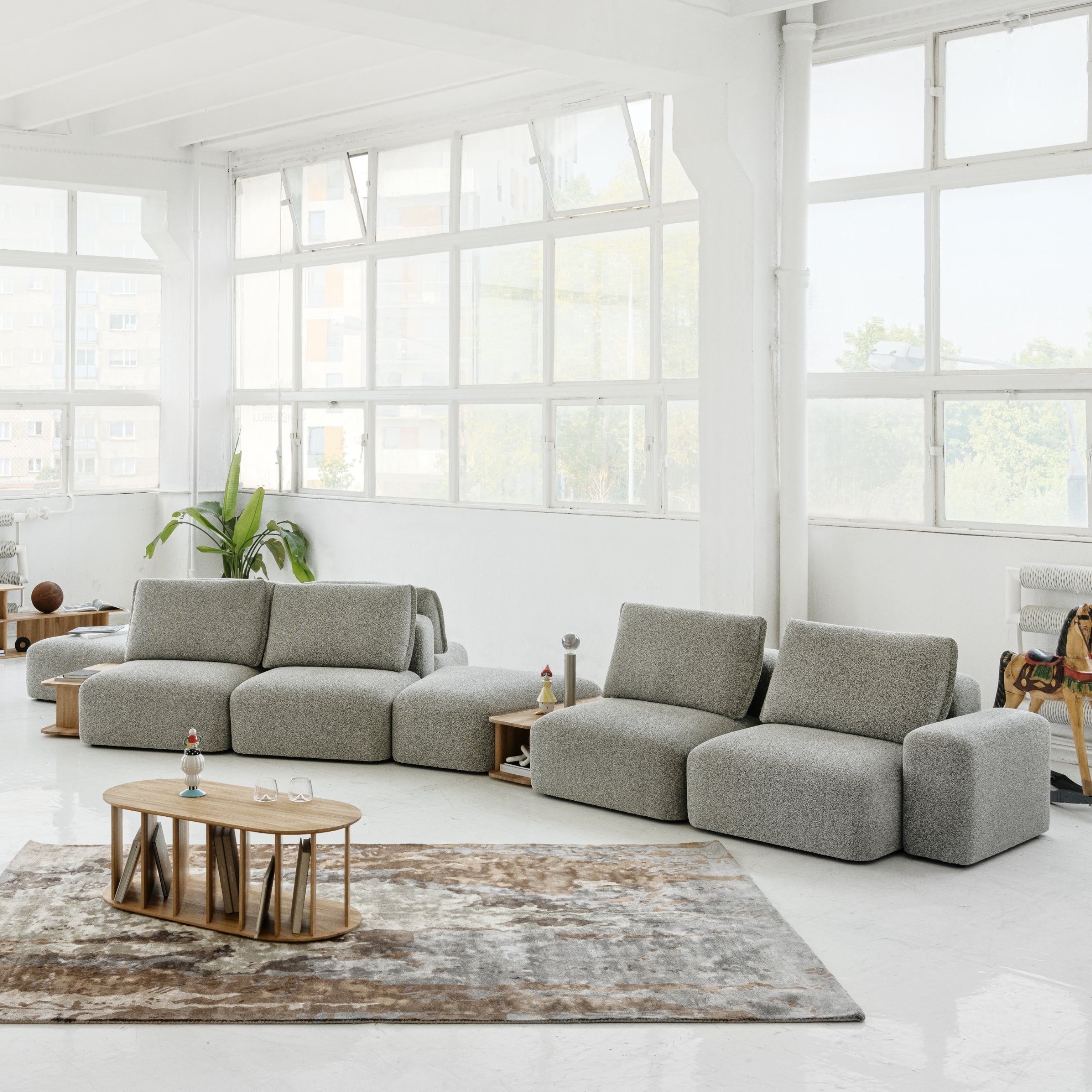 Modularni komplet Dune, Material: Možnost izbire