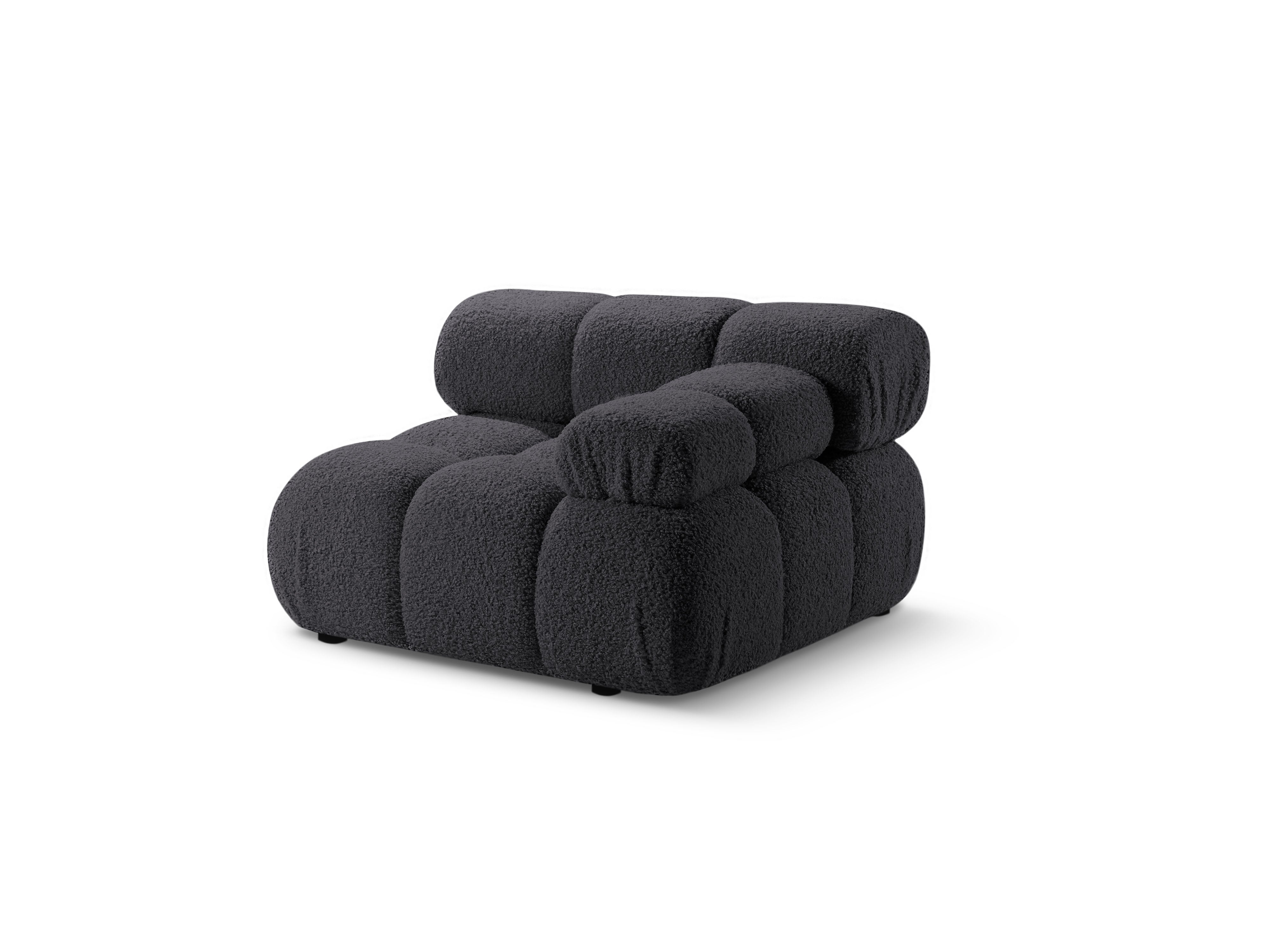 Bellis modul z naslonom za roke 94x94cm, material: bukle