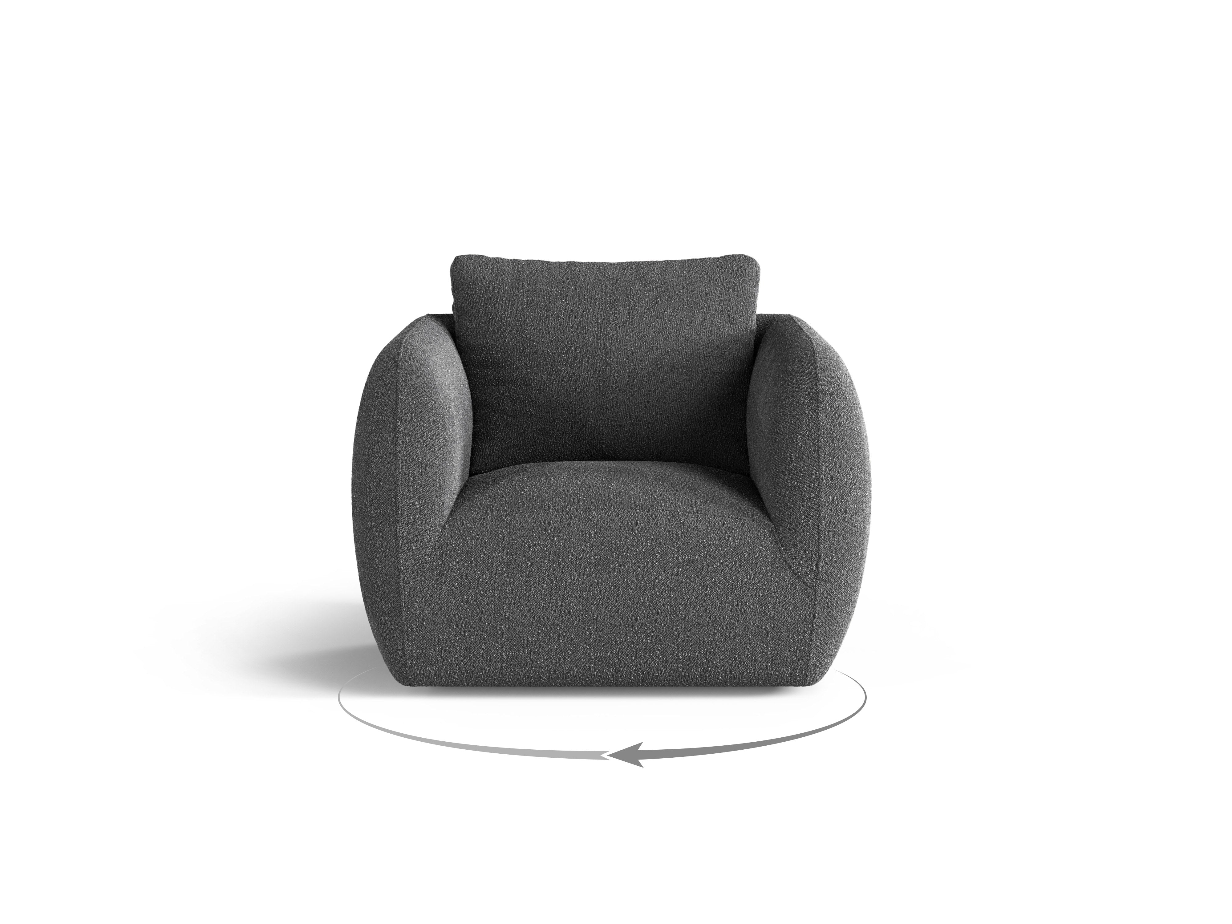 Fotelja Iga, 95.5x87cm, Material: Boucle