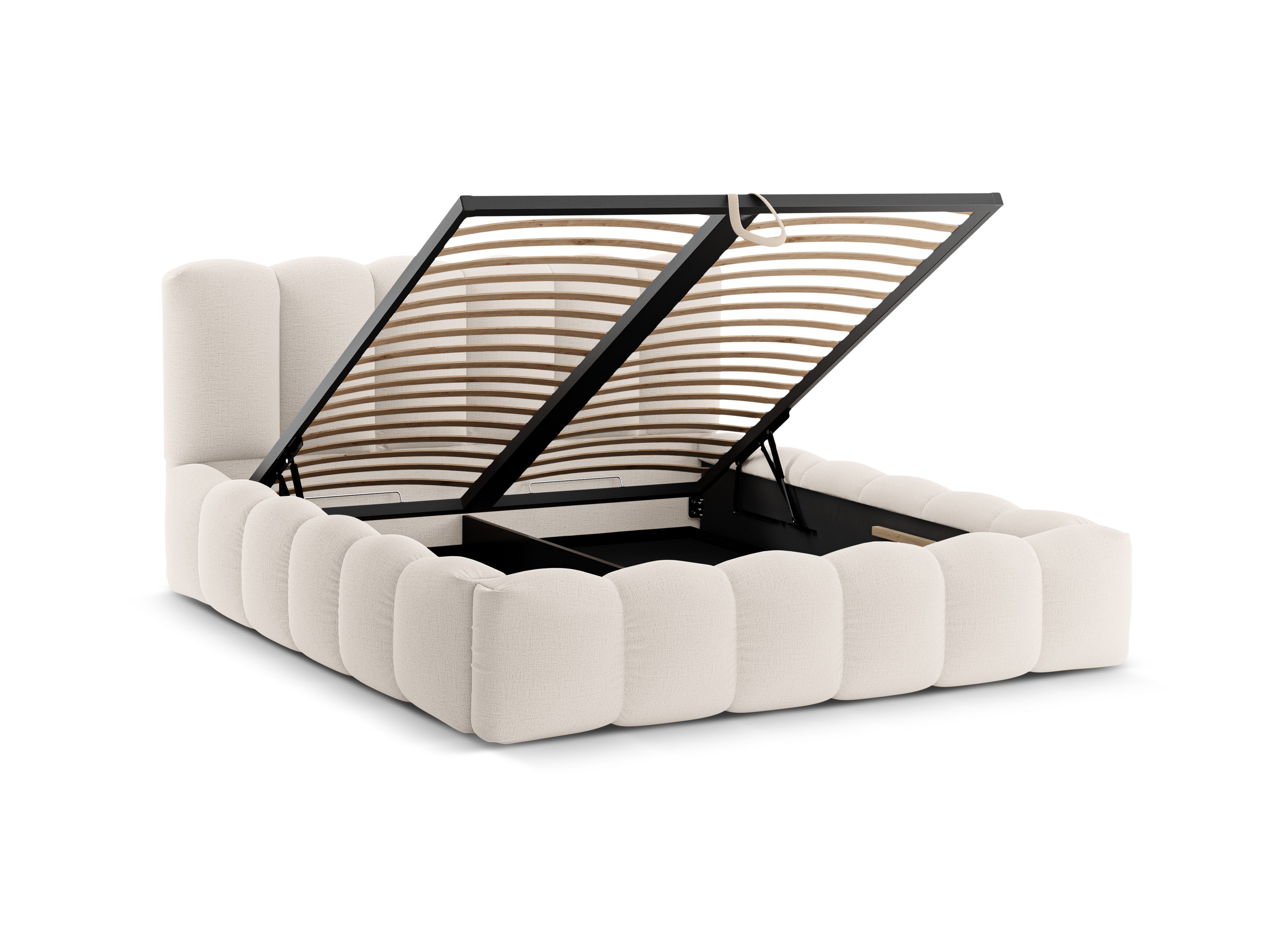 Lupine krevet, material: strukturirana tkanina