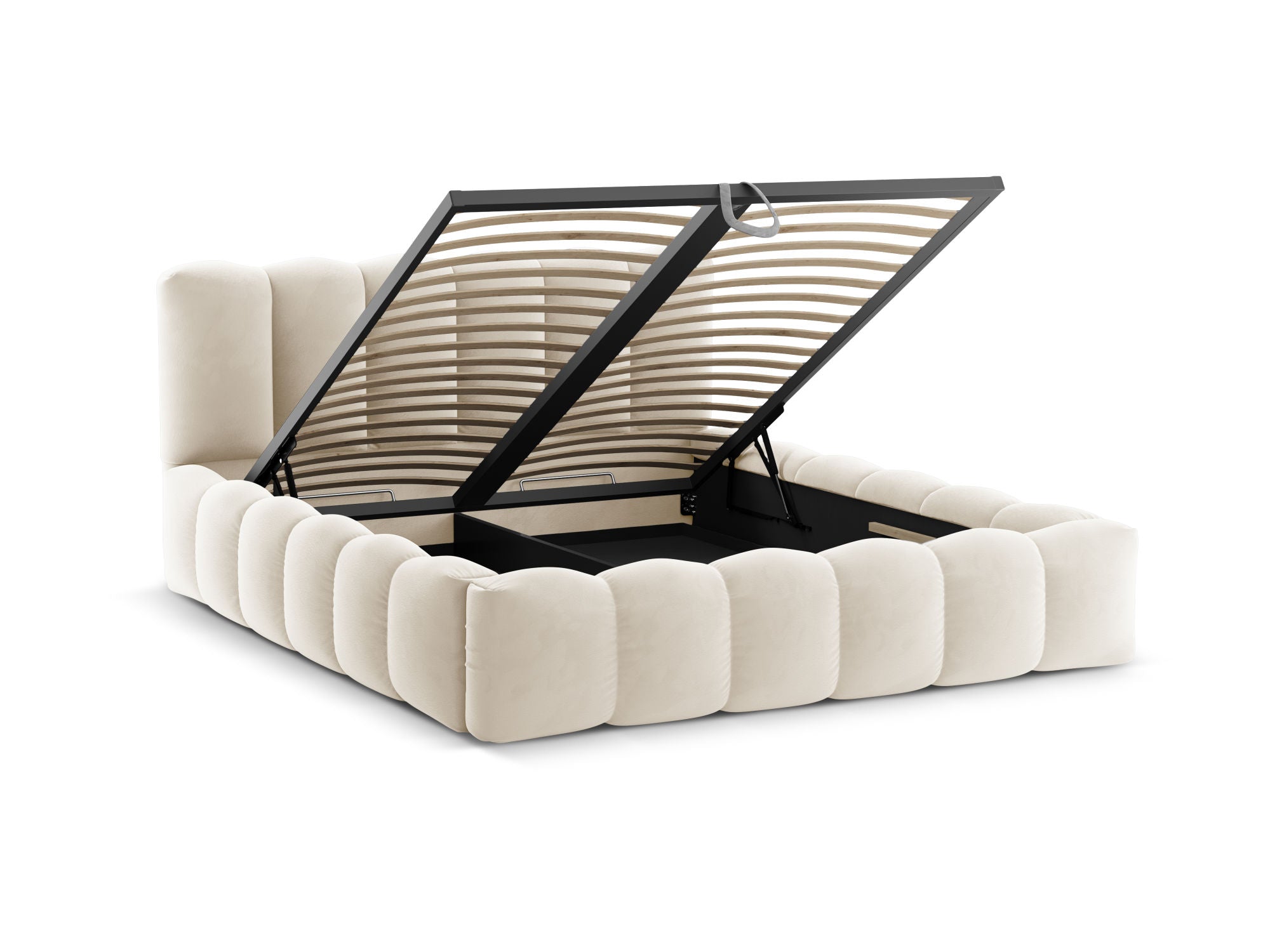 Lupine krevet, Materijal: Žamet