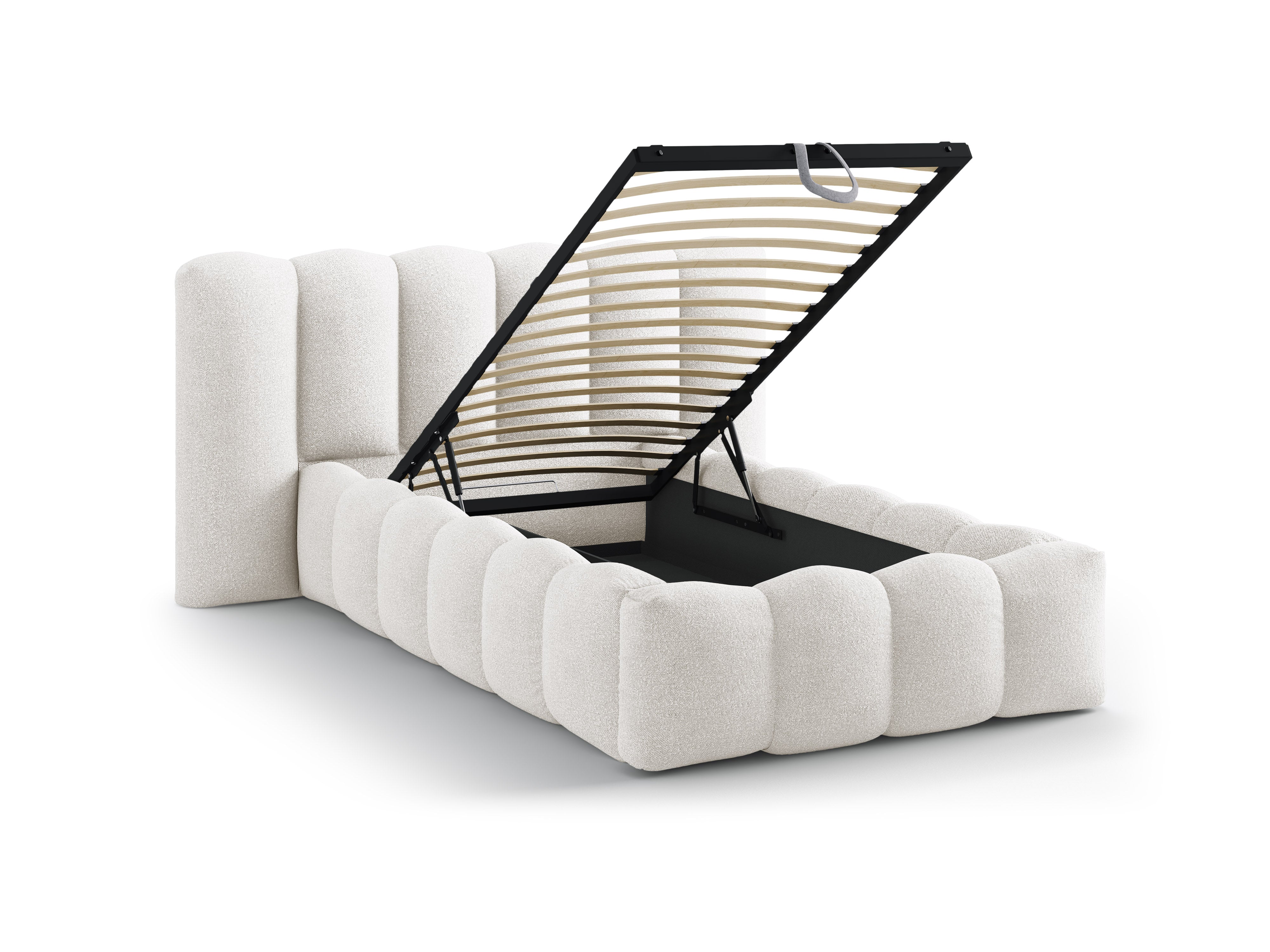 Lupin postelja 90x200cm, Material: Bouclé