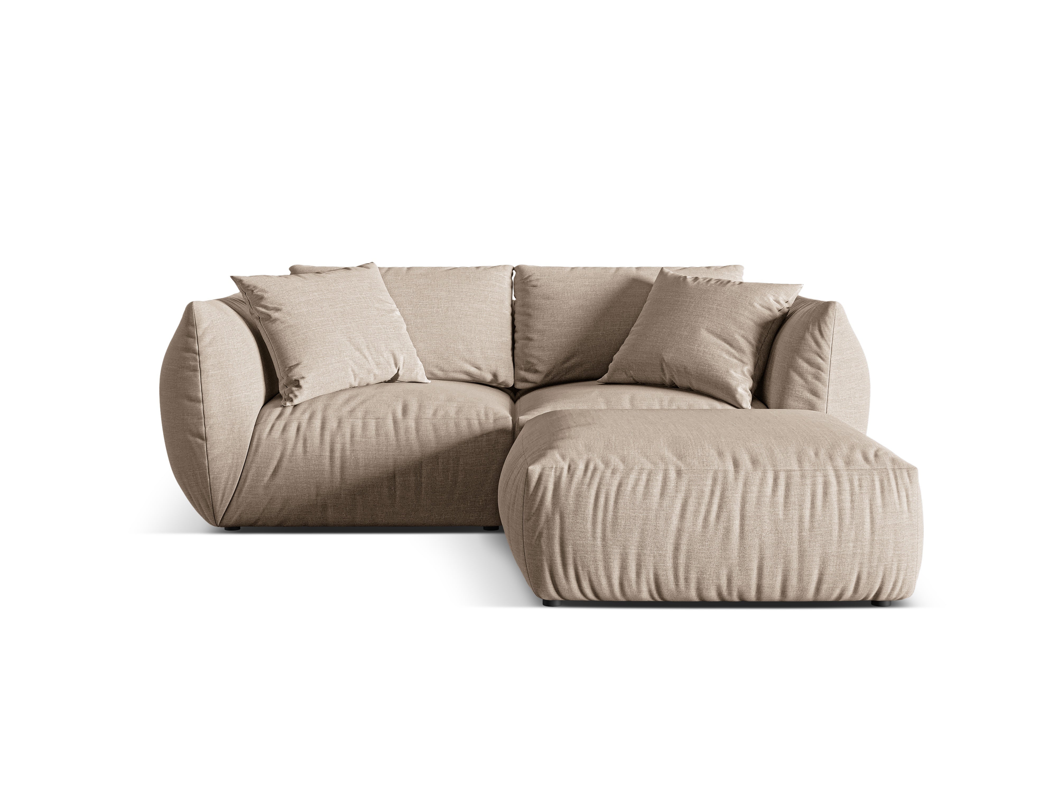 Modularni kotni set Chris 220x200cm, Material: Strukturirano blago