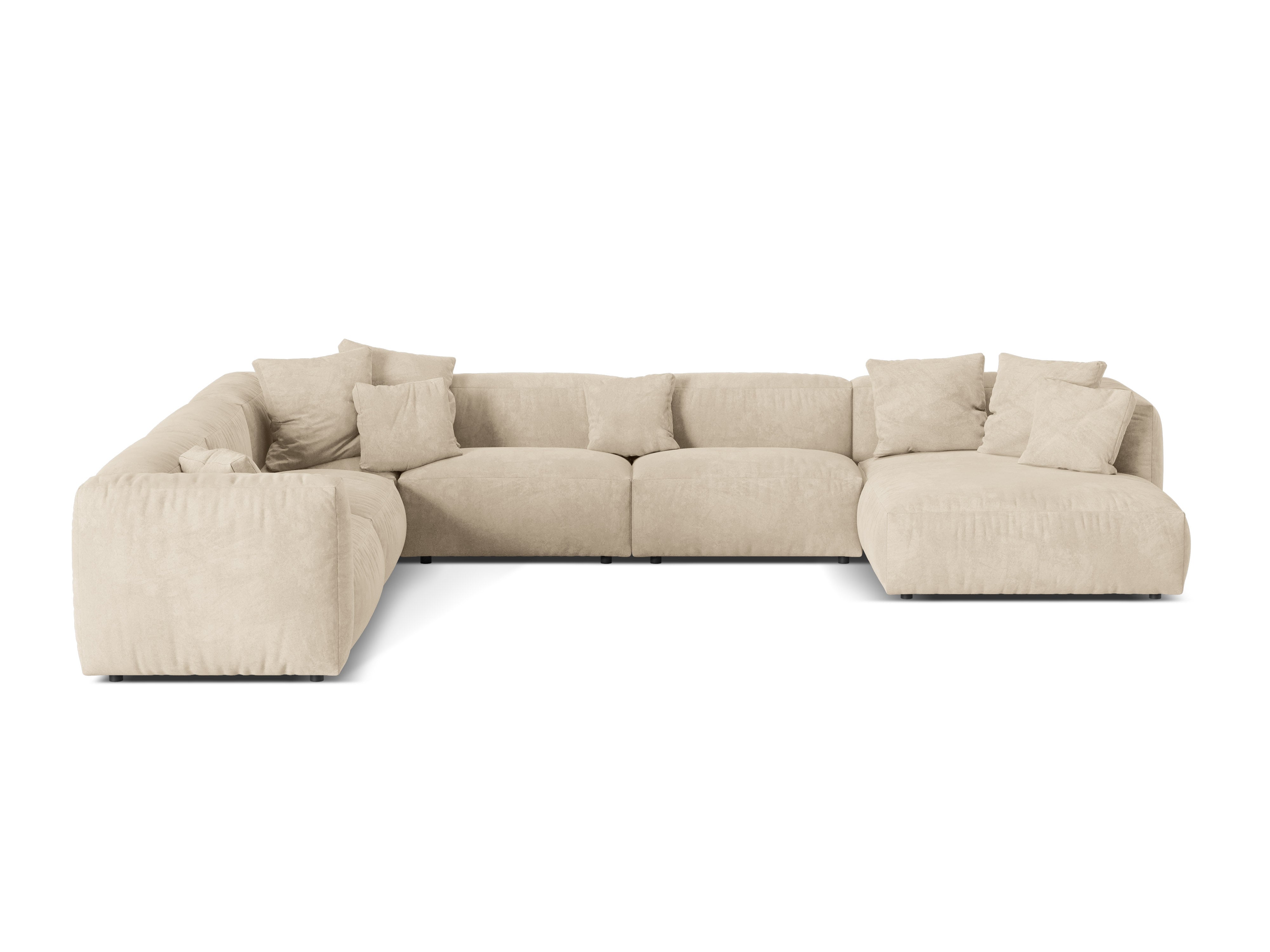 Kotna garnitura Martina, 404x312cm, Material: žamet