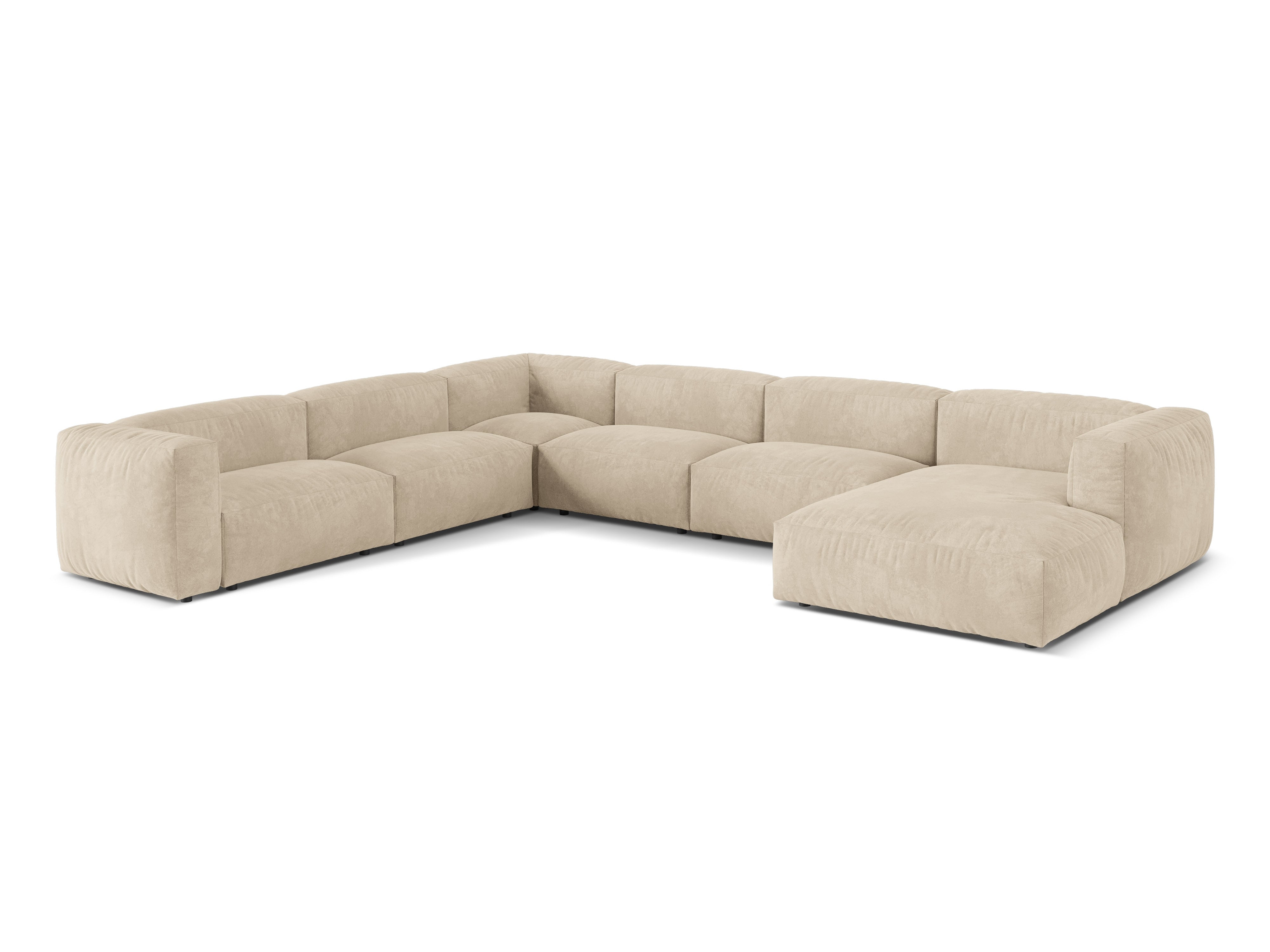 Kotna garnitura Martina, 404x312cm, Material: žamet