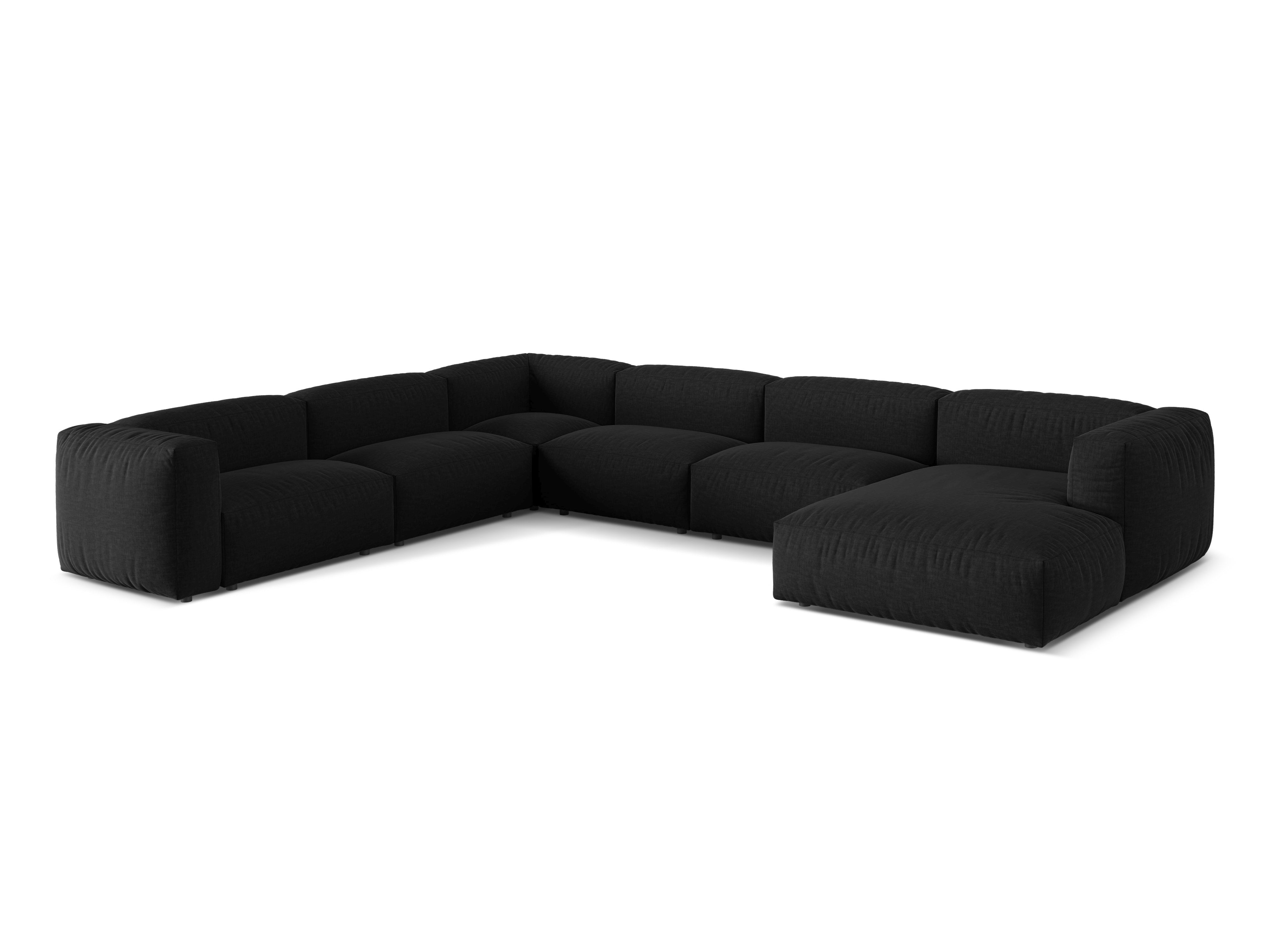 Kotna garnitura Martina, 404x312cm, Material: Strukturirana tkanina