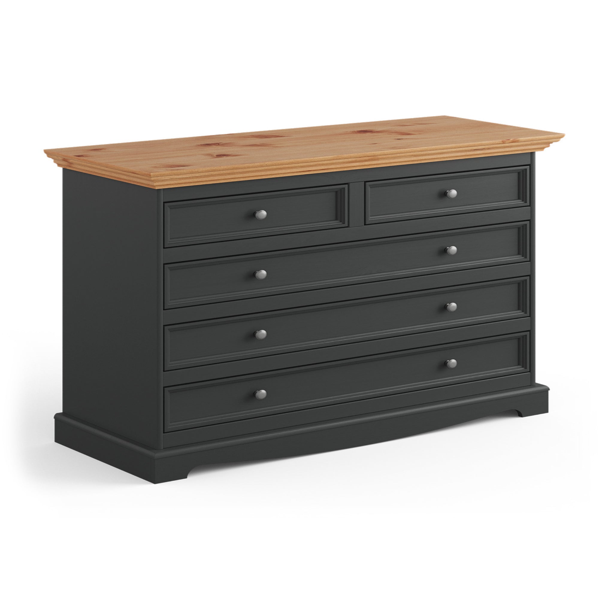 Komoda Belluno 111,4x44,2 cm, Material: Masivna borovina