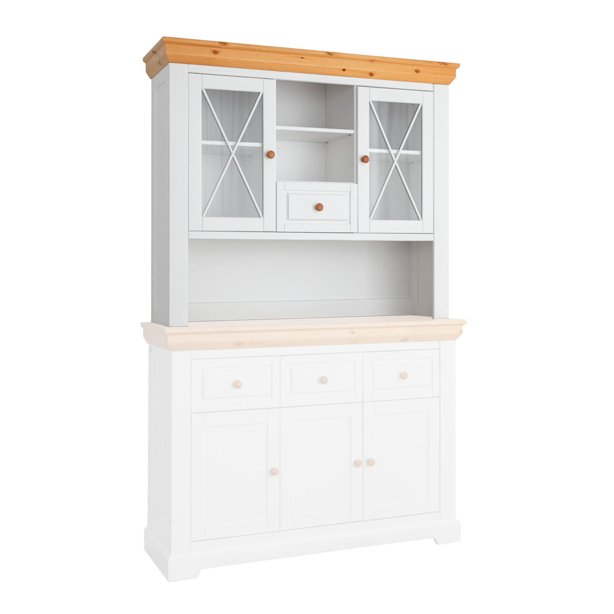Komoda Marone 131,7x41,2 cm, Material: Masivna borovina