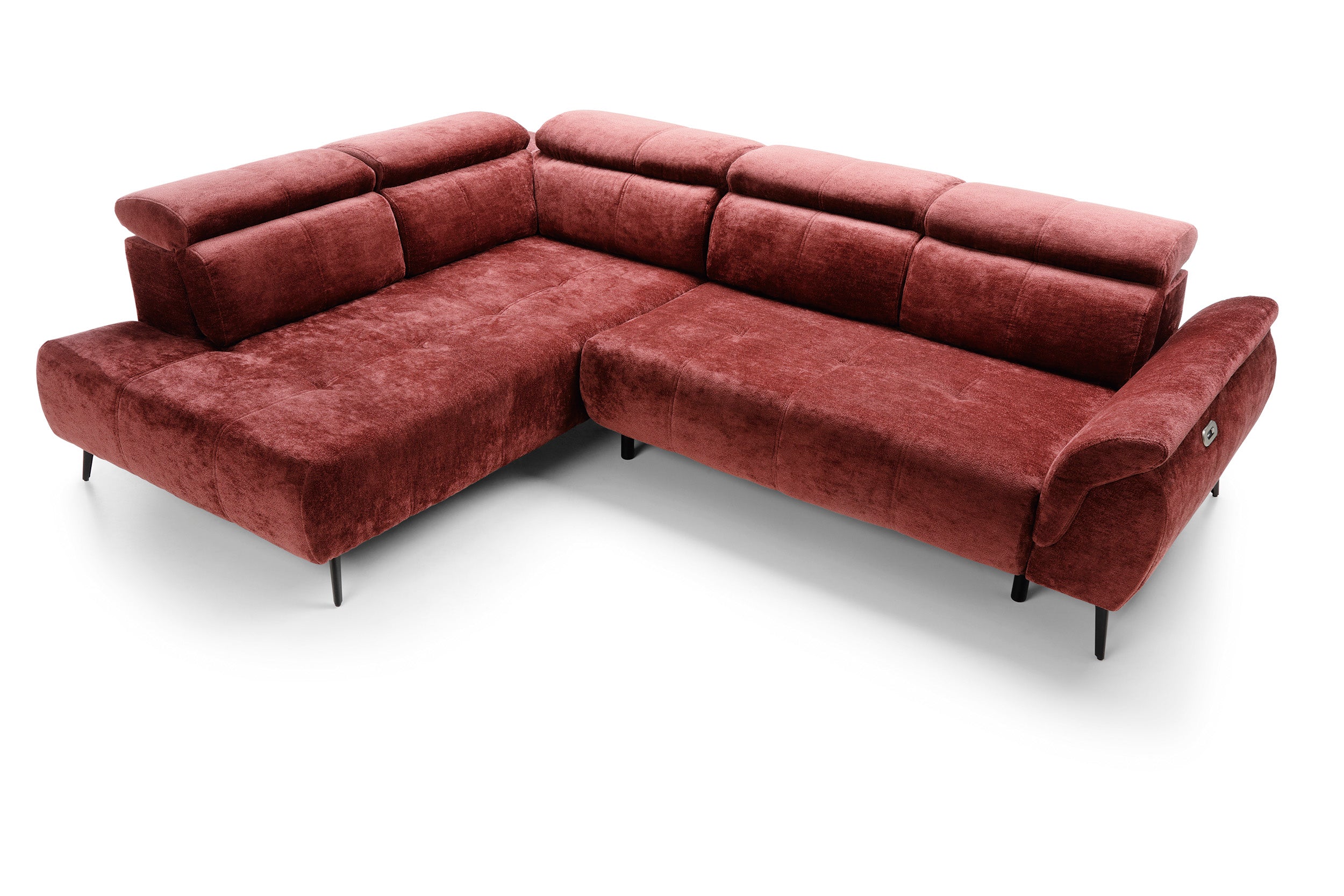 Kotna garnitura Genova II 284x208cm, Material: Izbira materialov