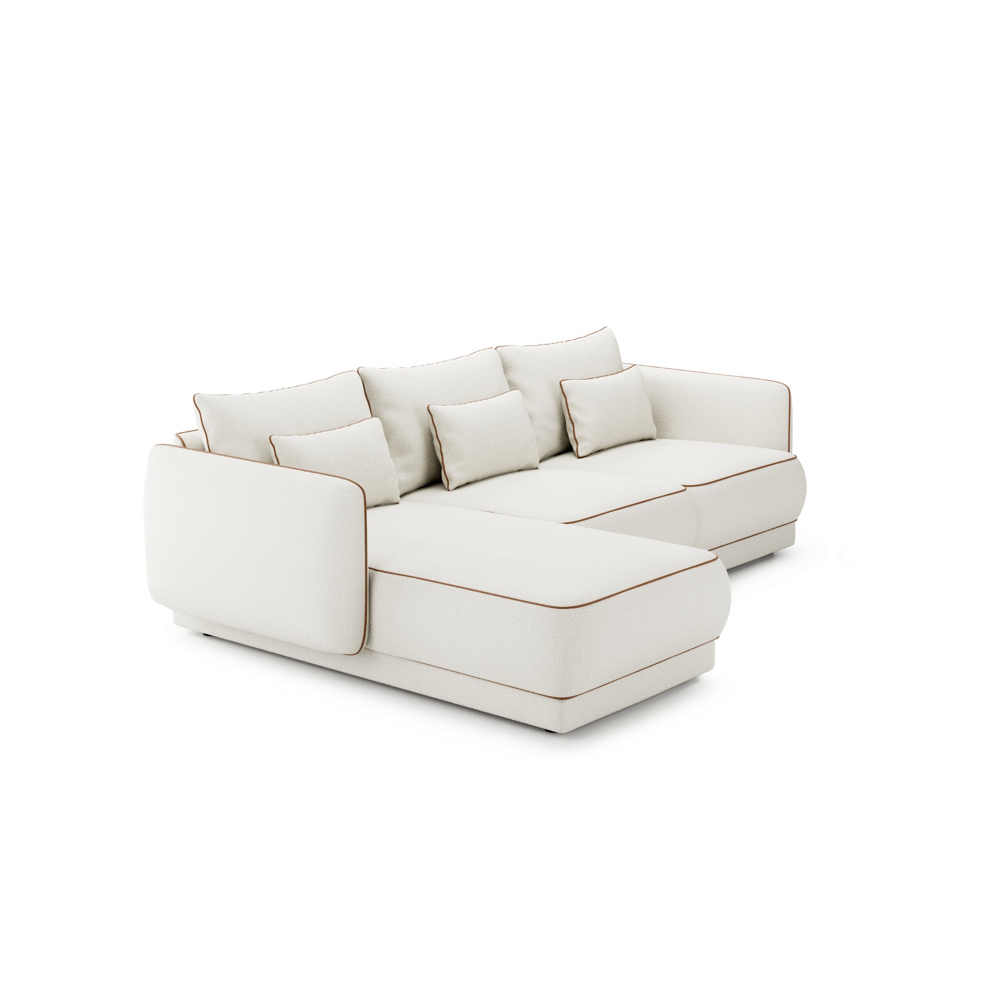 Kotna garnitura Yves 273x159 cm, Material: Možnost izbire