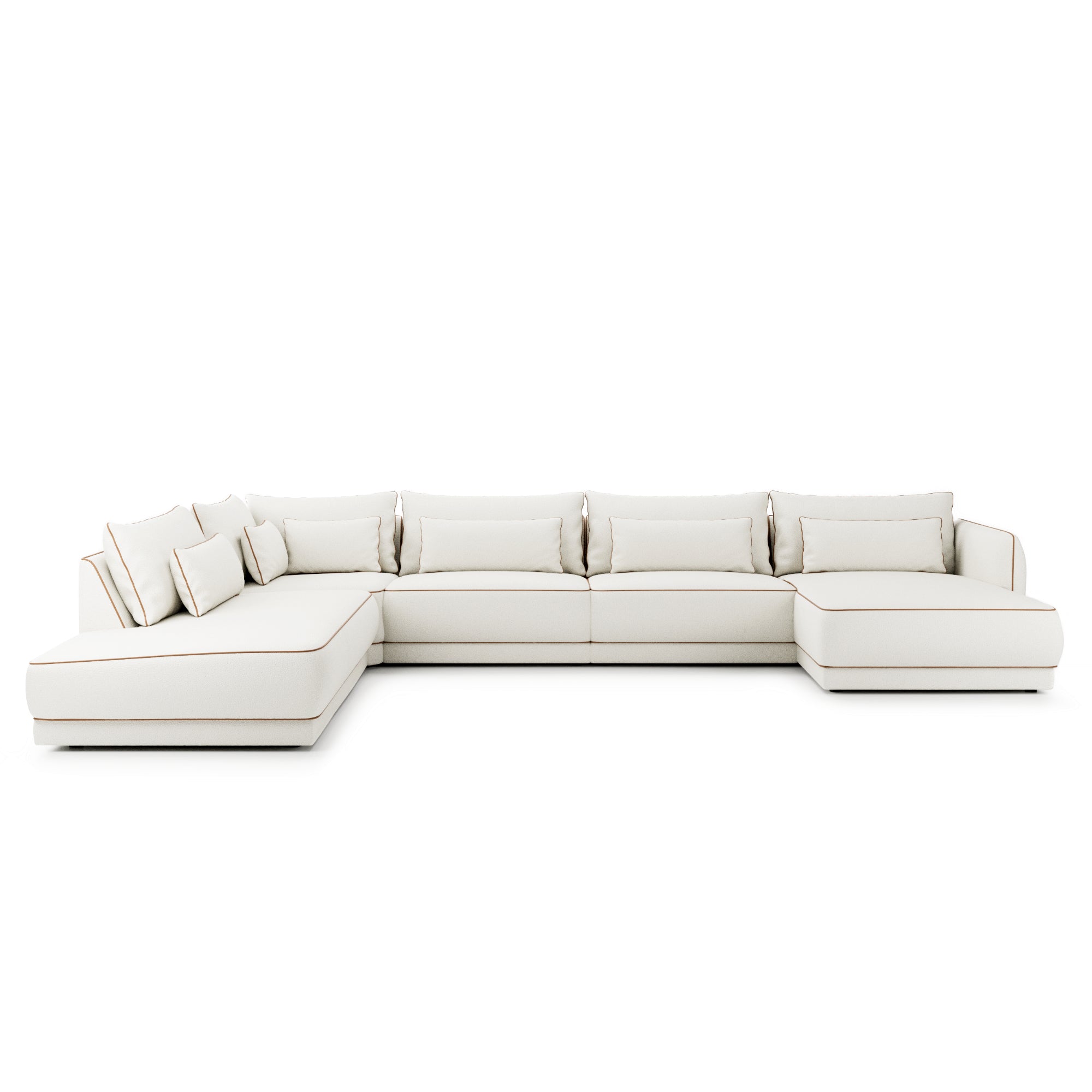Kotna garnitura Yves 431x253 cm, Material: Možnost izbire