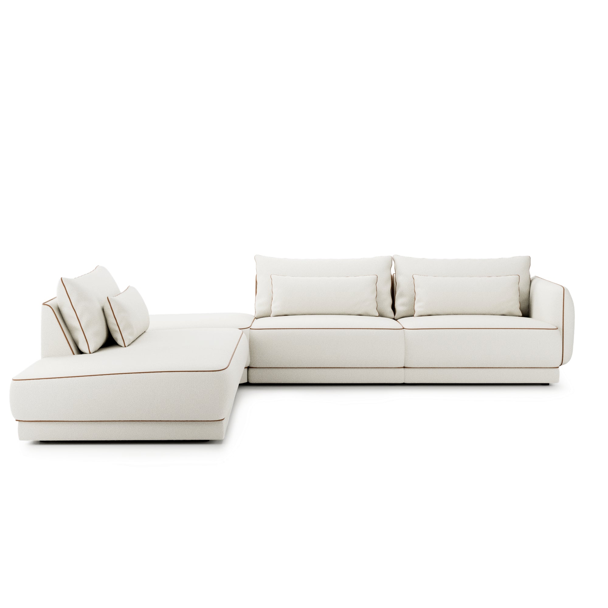 Modularna garnitura Yves 323x253 cm, Material: možnost izbire