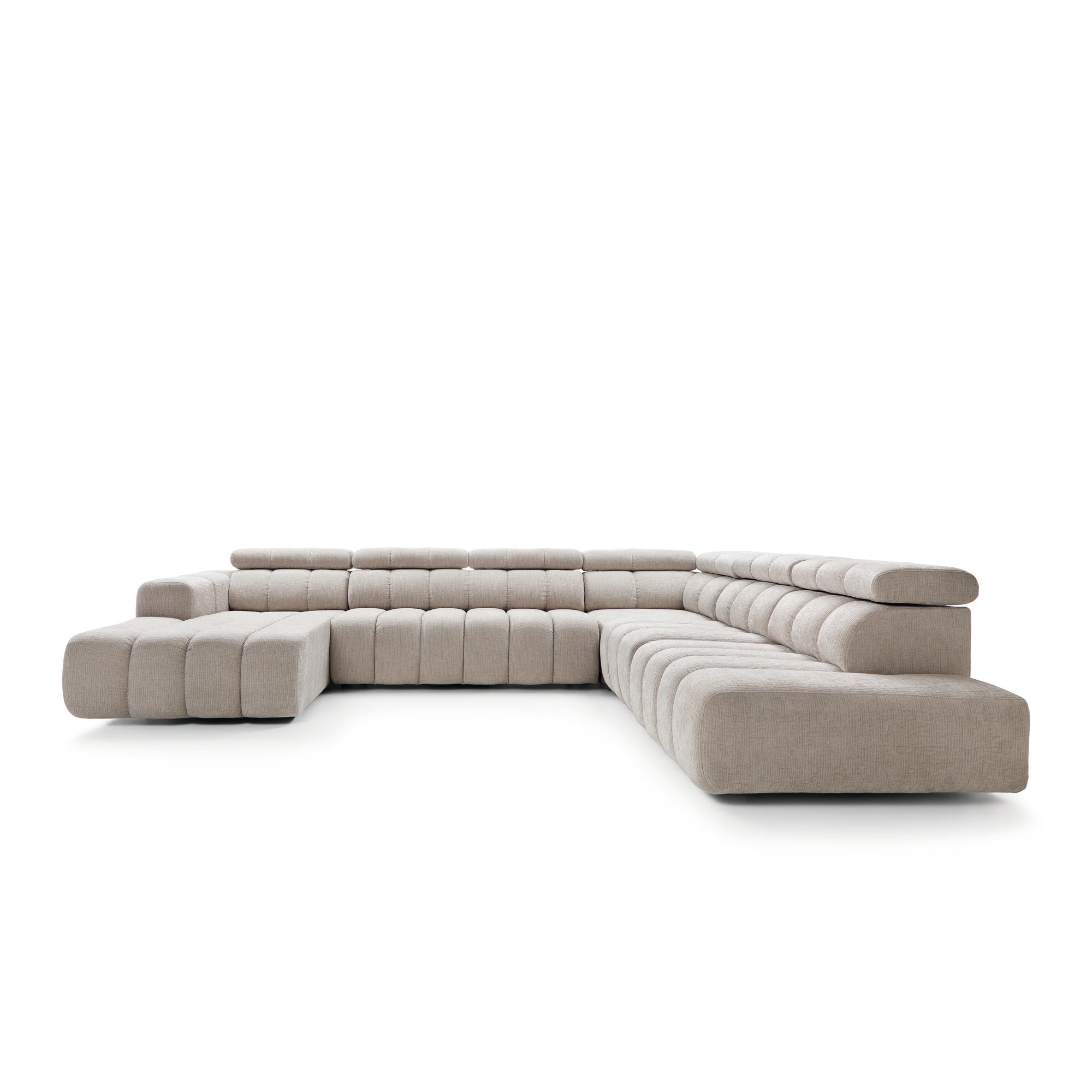Modularna kotna sedežna garnitura Zurich 367x294cm, Material: Izbira materiala